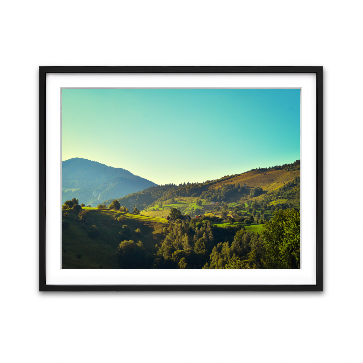 Framed Print 4x3 Black