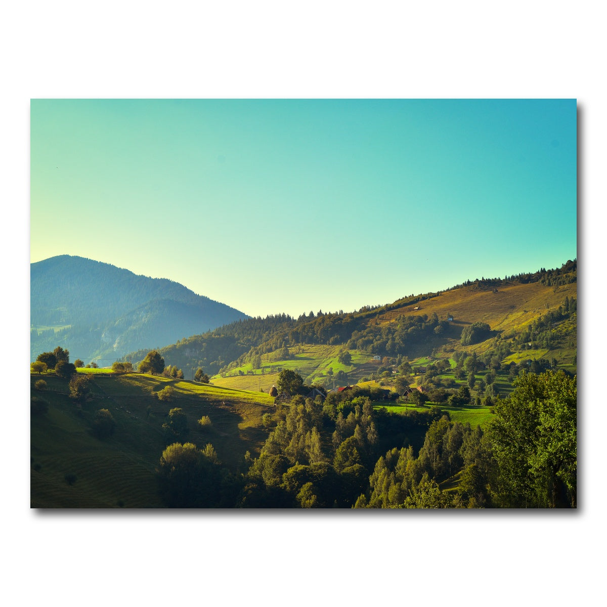 AUTO-MOCKUP WHITE | Sunshine on Magura Romania 3 | 1 Piece | Gallery Wrap Canvas | group=4x3