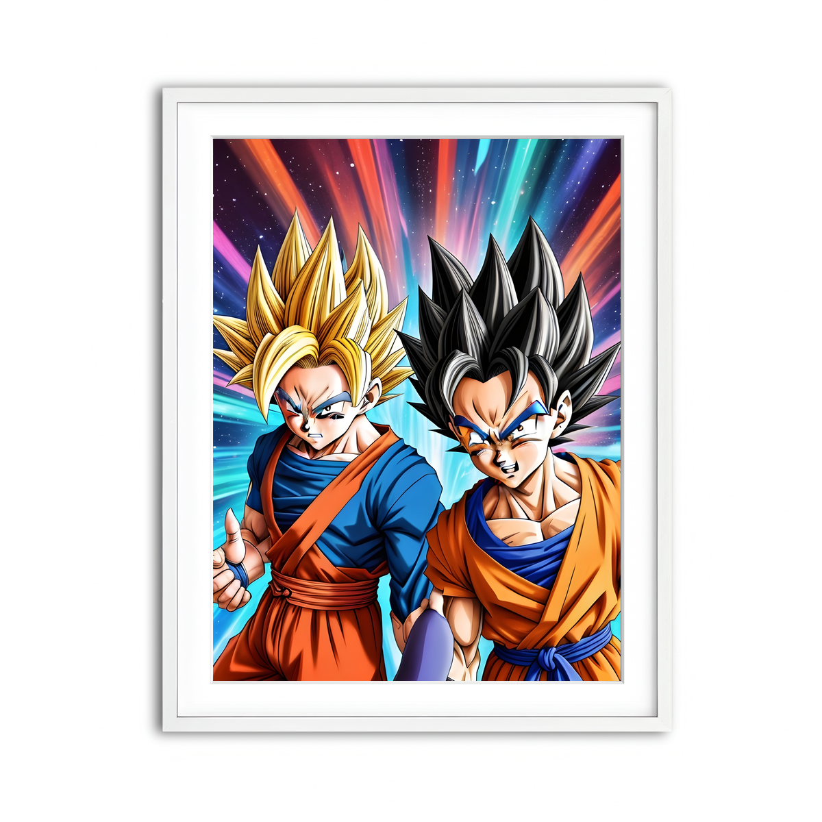 Framed Print 3x4 White