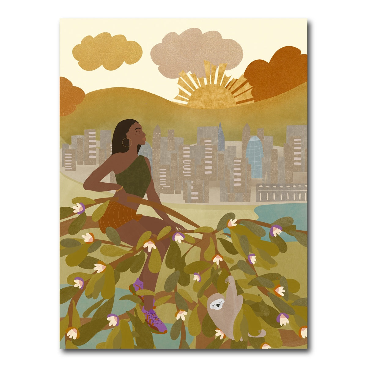 AUTO-MOCKUP WHITE | Supergirl | 1 Piece | Gallery Wrap Canvas | group=3x4