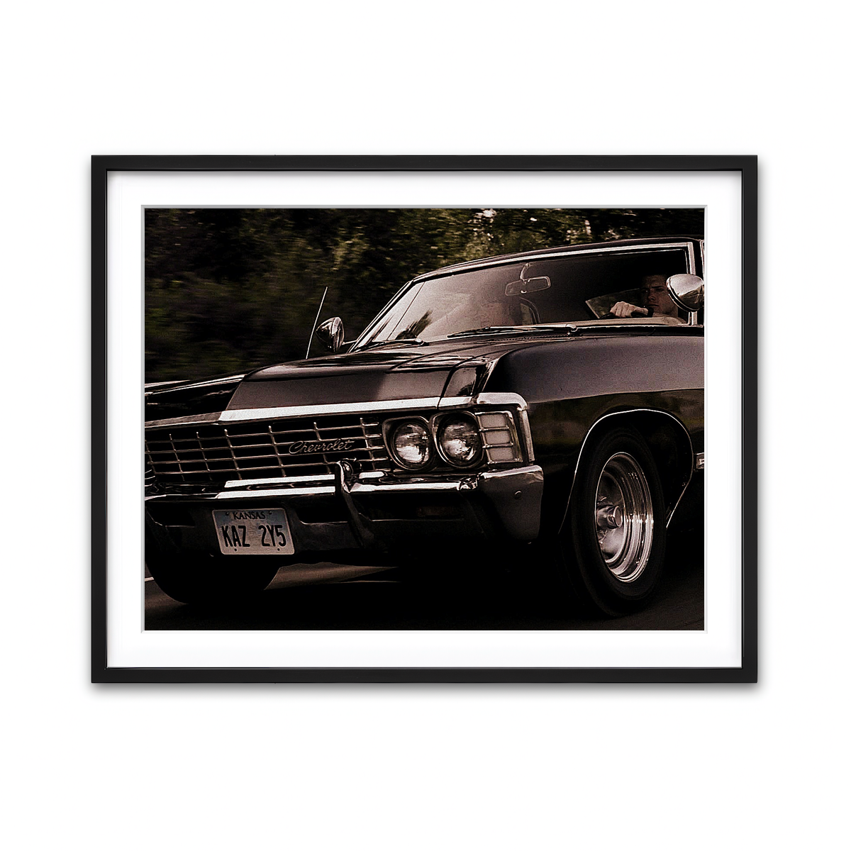 Framed Print 4x3 Black