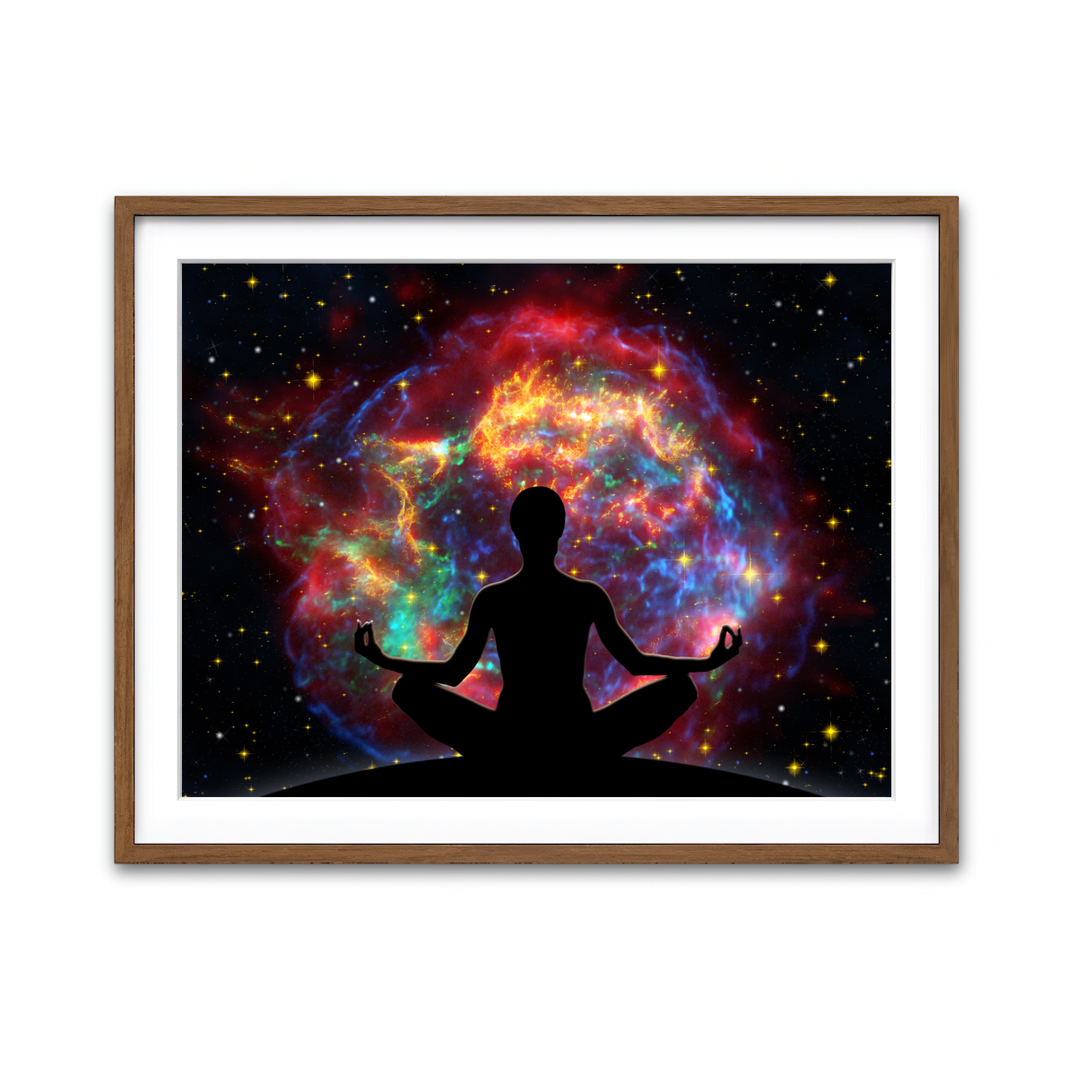 Framed Print 4x3 Walnut