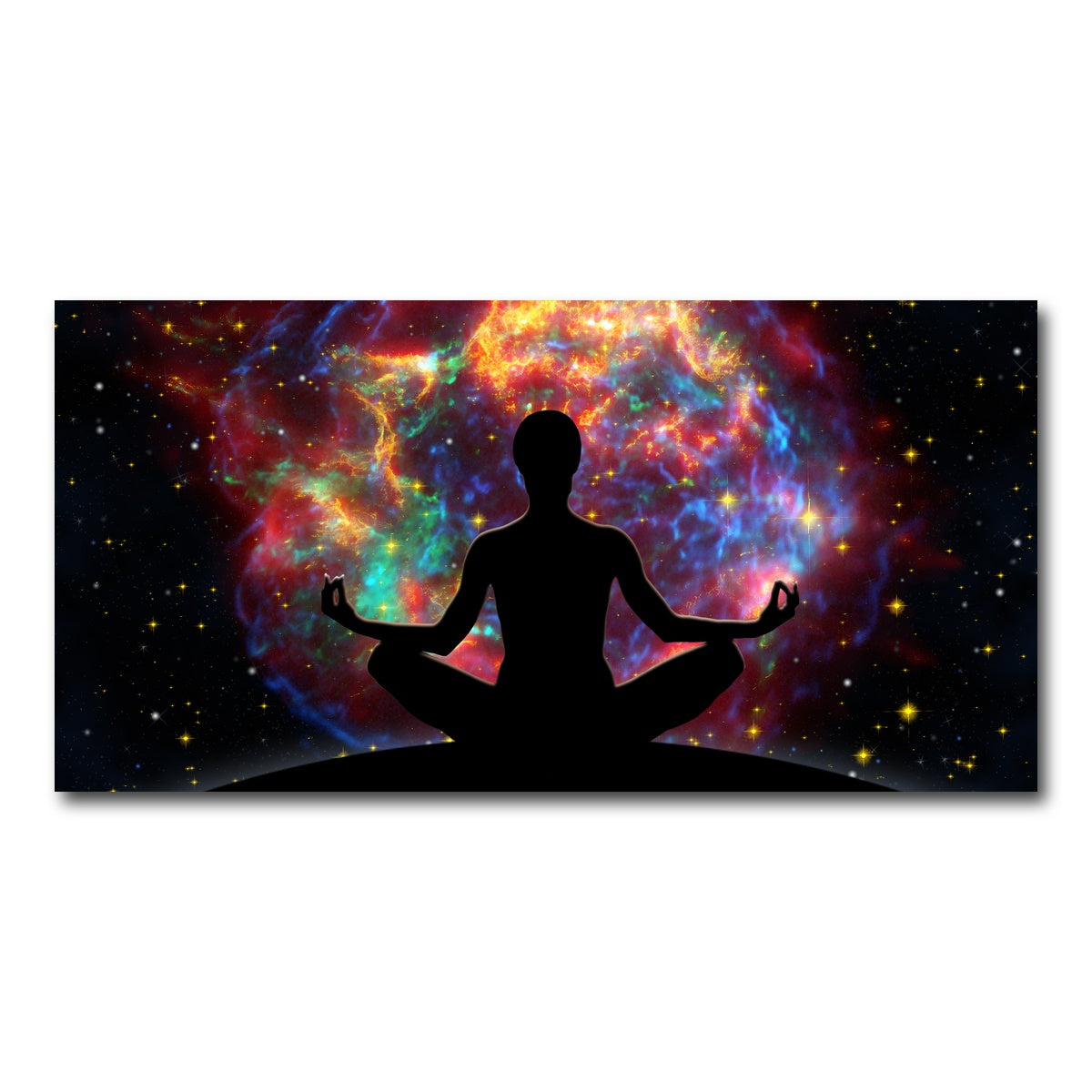 AUTO-MOCKUP WHITE | Supernova Meditation | 1 Piece | Gallery Wrap Canvas | group=2x1