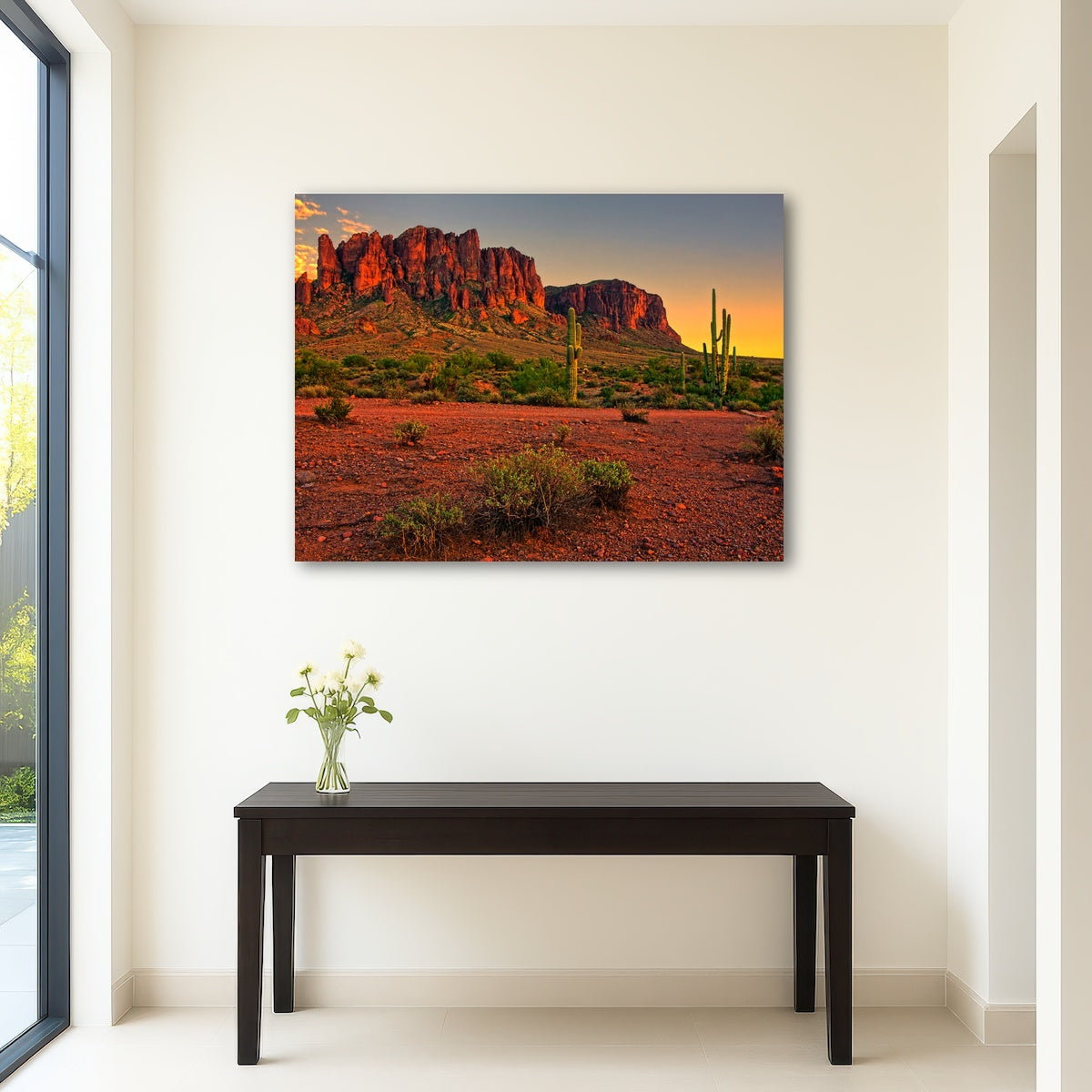 AUTO-MOCKUP ROOM | Superstition Mountains Sunset