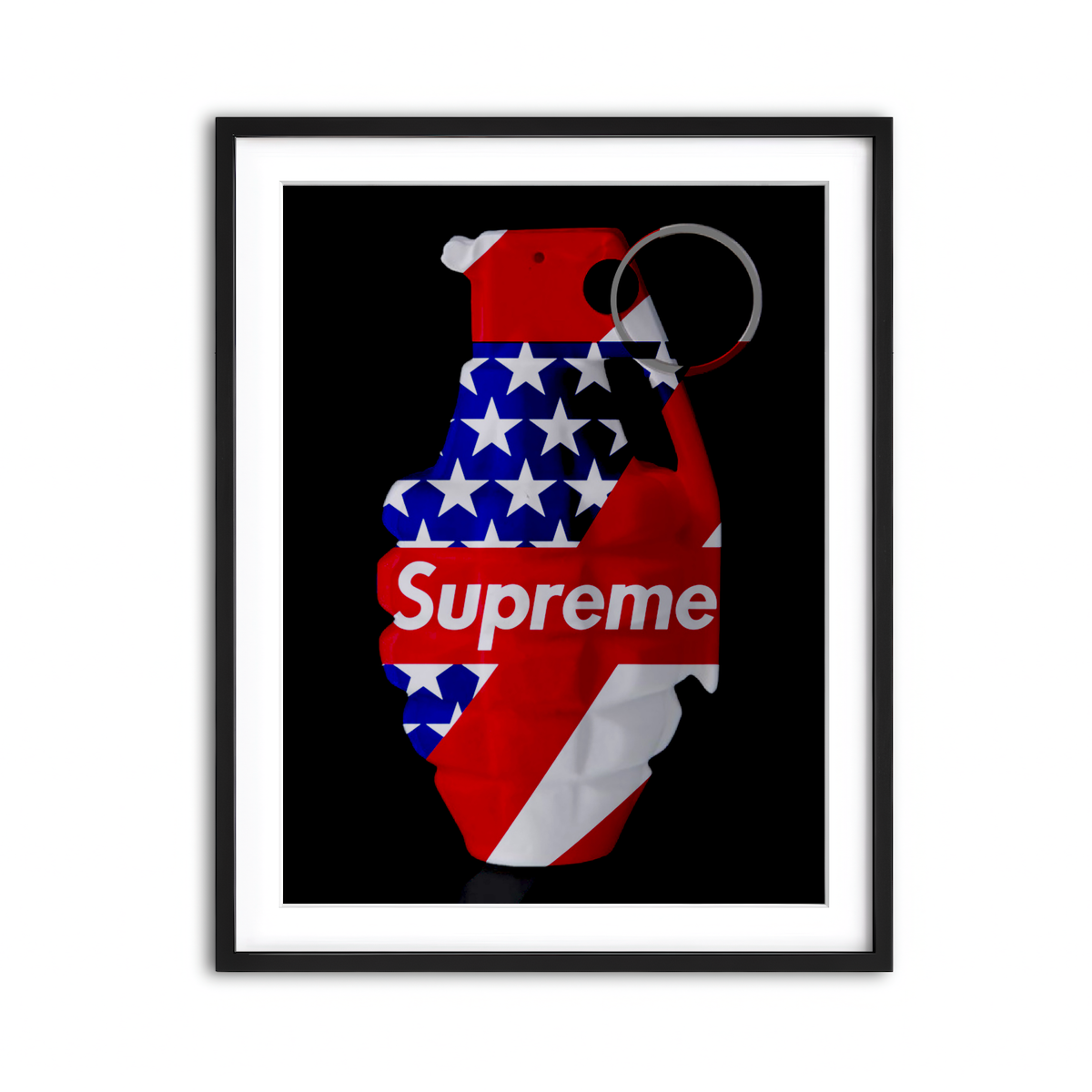 Framed Print 3x4 Black