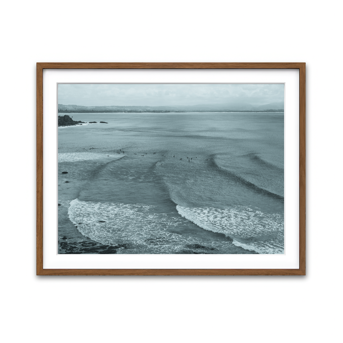 Framed Print 4x3 Walnut