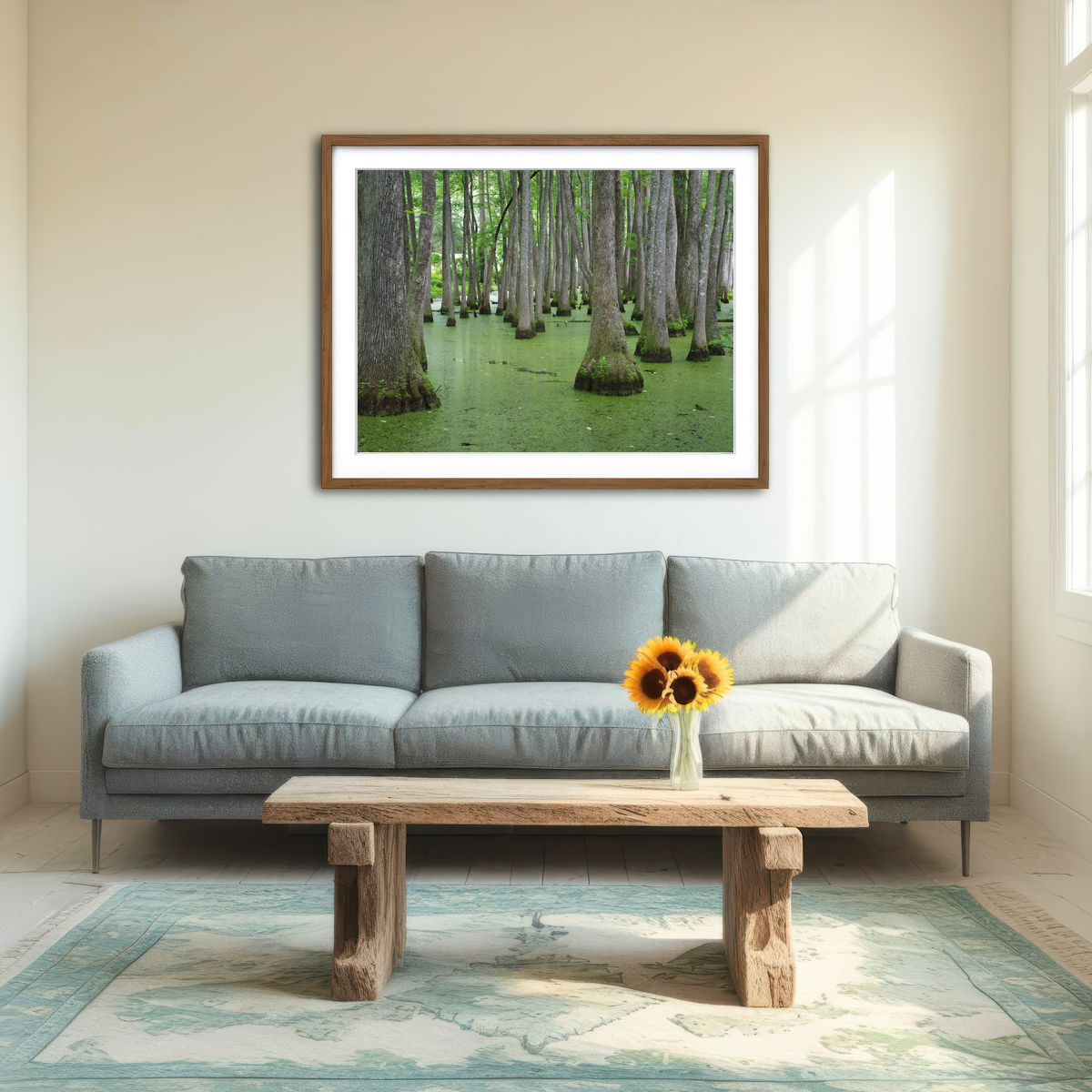 AUTO-MOCKUP ROOM | Swampland - Tallahassee Wall Art