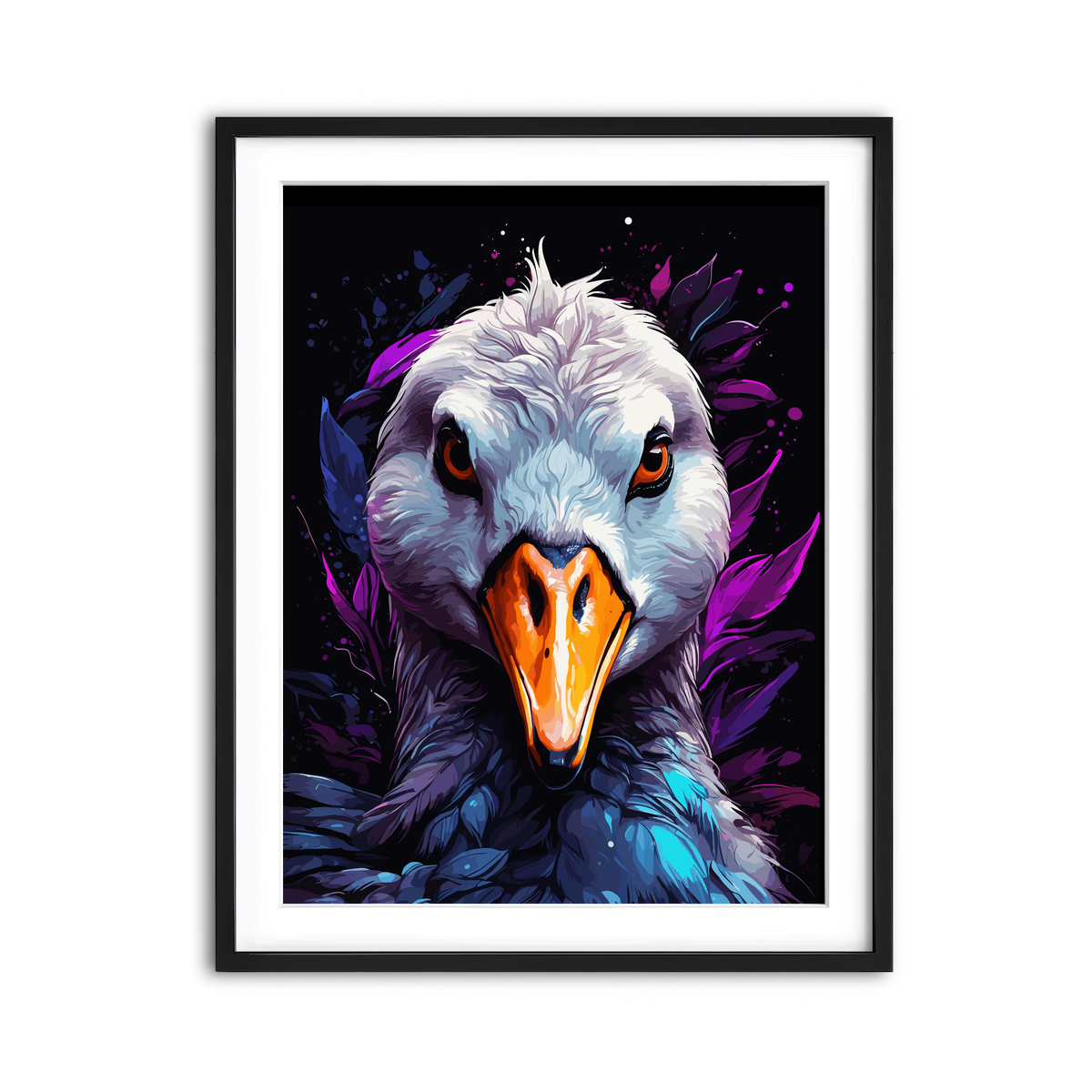 Framed Print 3x4 Black