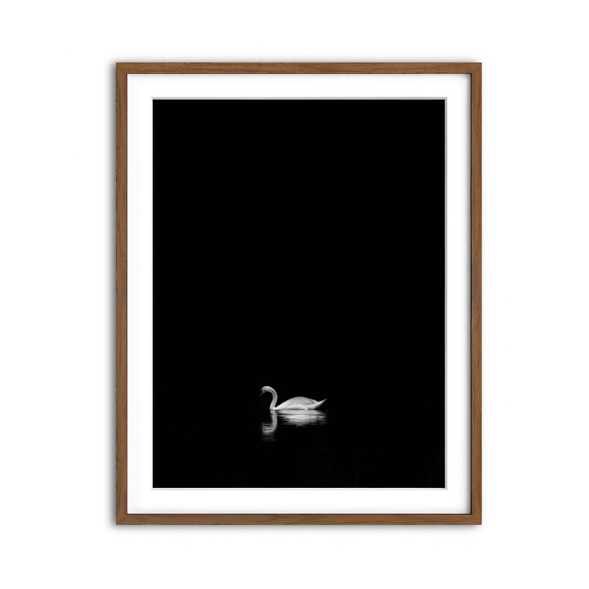 Framed Print 3x4 Walnut