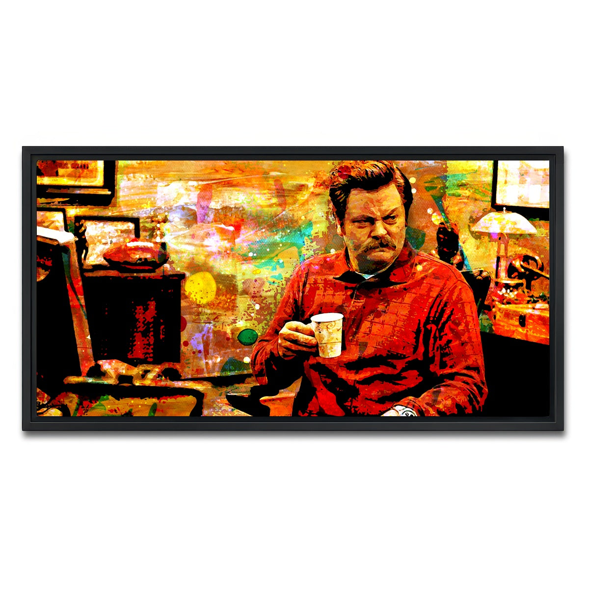 AUTO-MOCKUP WHITE | Swanson | 1 Piece | Black Framed Canvas | group=2x1