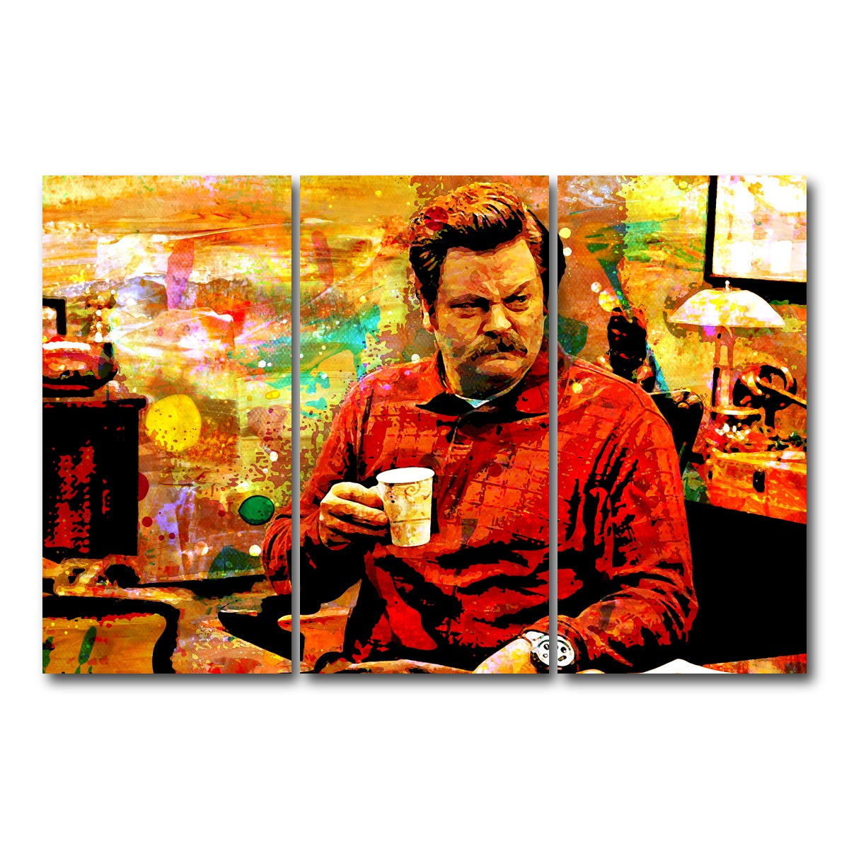 AUTO-MOCKUP WHITE | Swanson | 3 Piece | Gallery Wrap Canvas | group=12x24