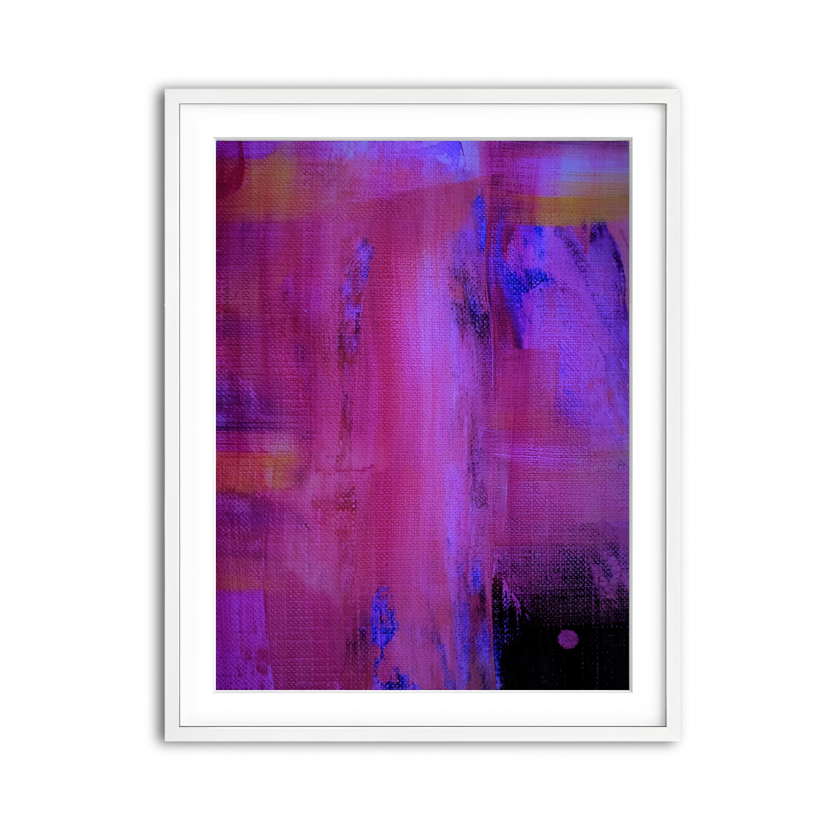 Framed Print 3x4 White