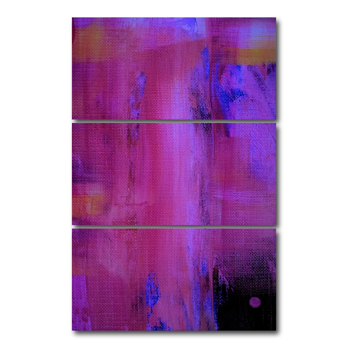 AUTO-MOCKUP WHITE | Sweeet Stuff | 3 Piece | Gallery Wrap Canvas | group=12x24_stacked