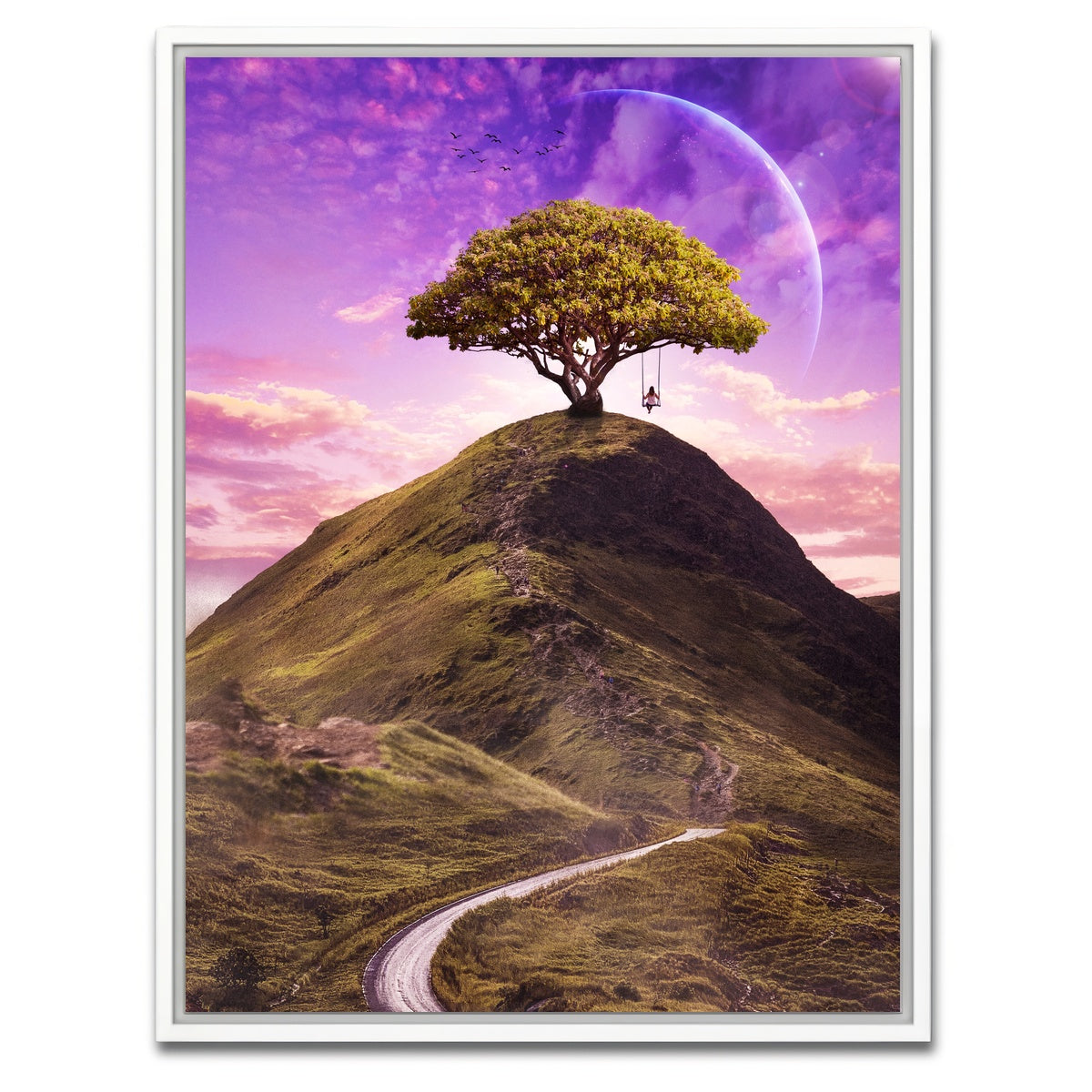 AUTO-MOCKUP WHITE | Swing | 1 Piece | White Framed Canvas | group=3x4