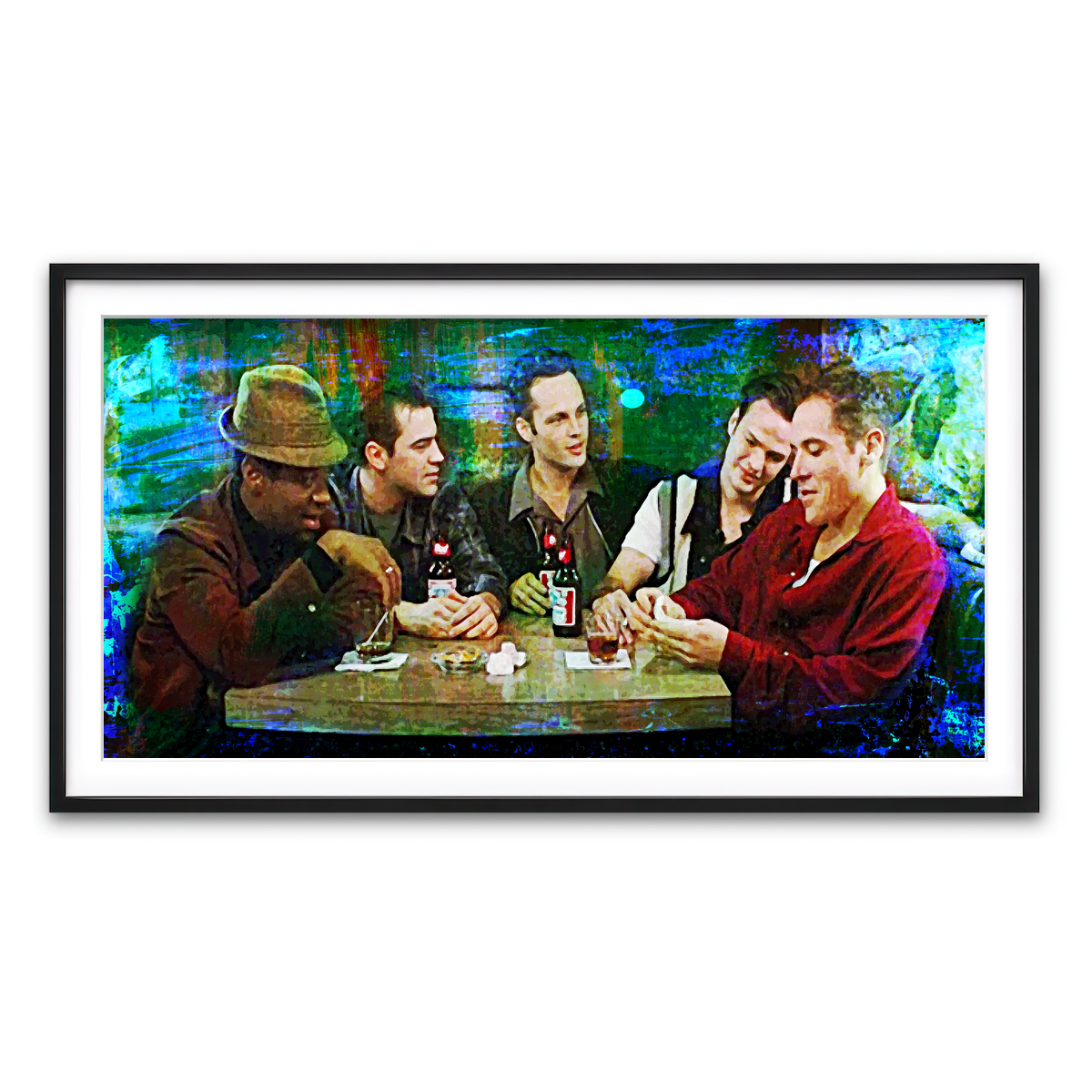 Framed Print 2x1 Black