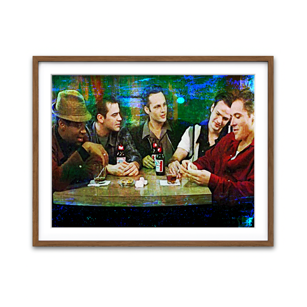 Framed Print 4x3 Walnut