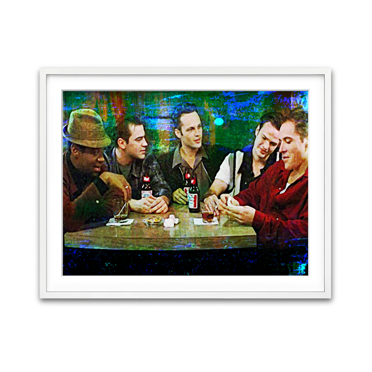 Framed Print 4x3 White