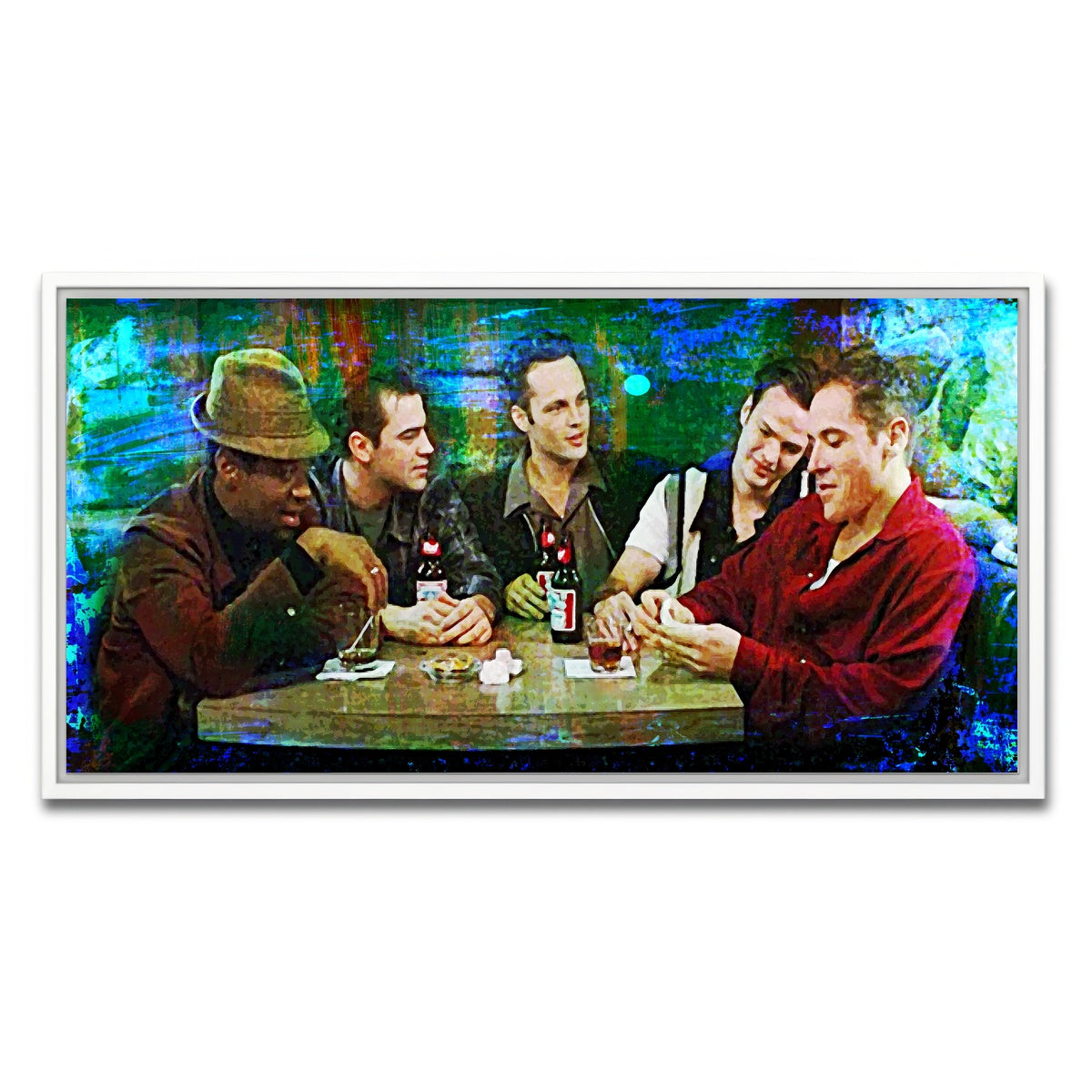 AUTO-MOCKUP WHITE | Swingers | 1 Piece | White Framed Canvas | group=2x1