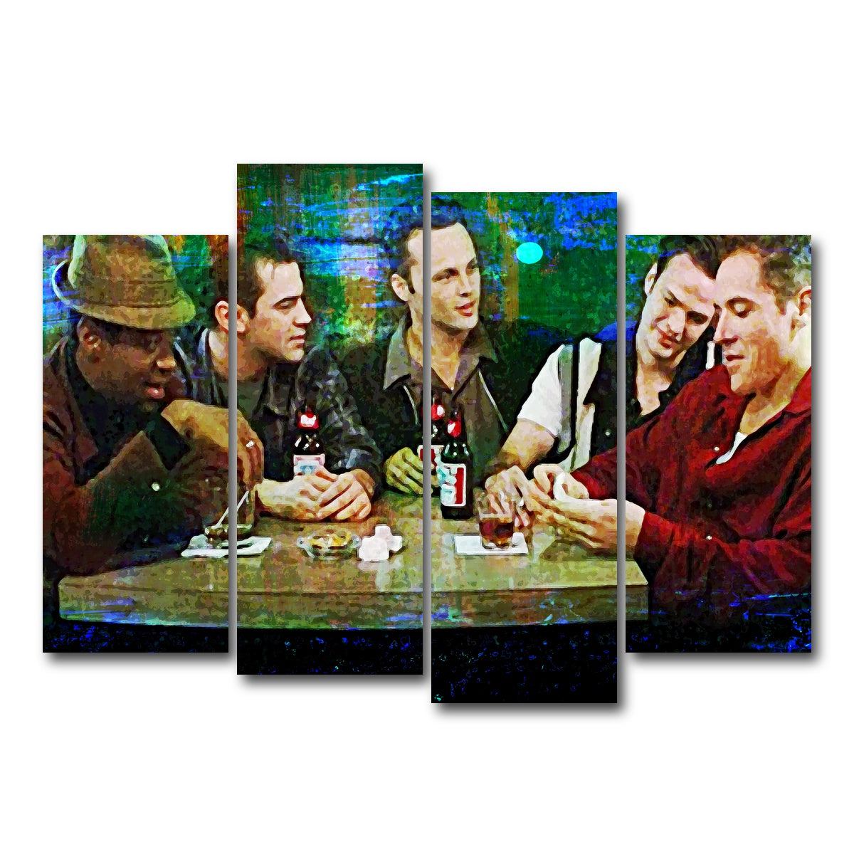 AUTO-MOCKUP WHITE | Swingers | 4 Piece | Gallery Wrap Canvas | group=4_normal