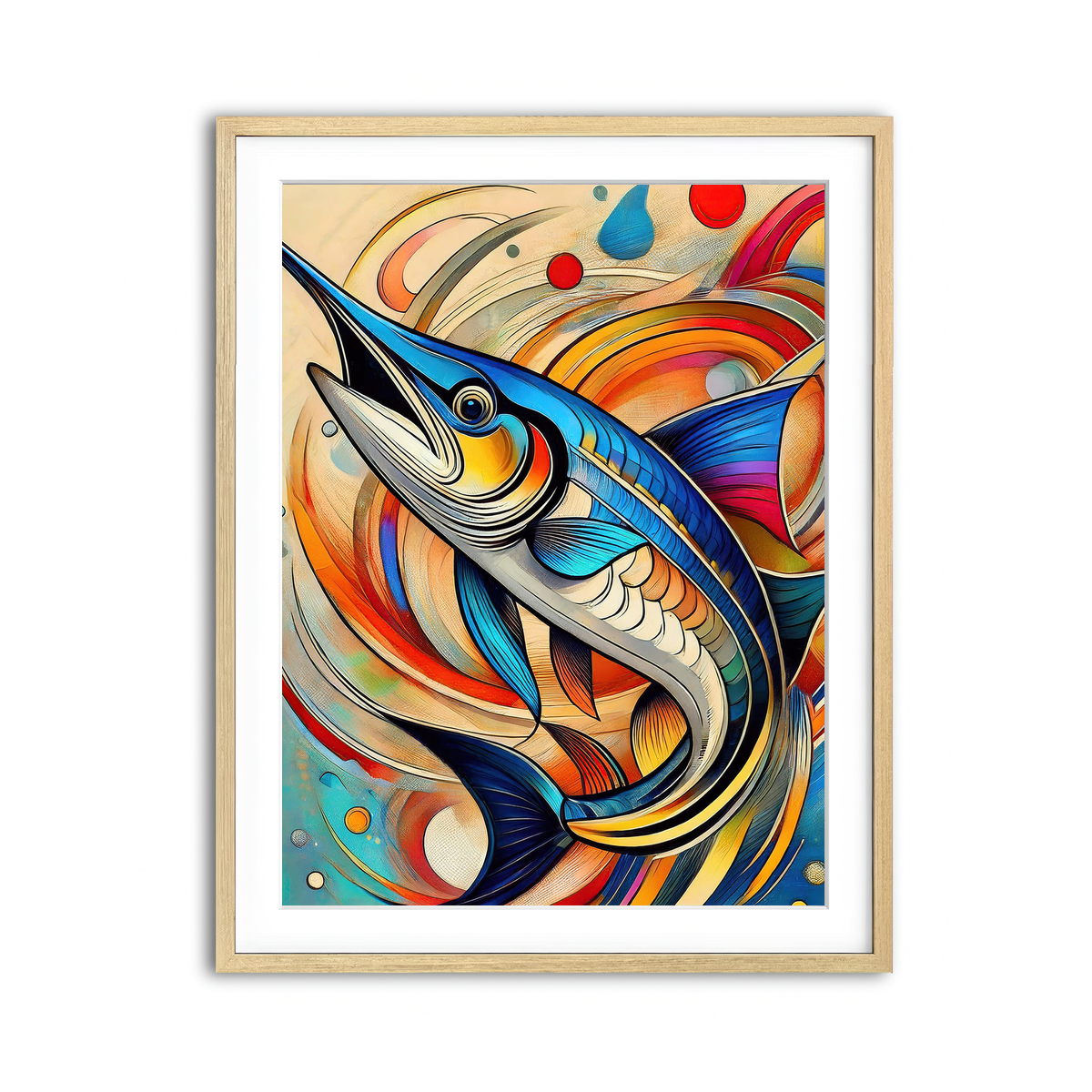 Framed Print 3x4 Natural