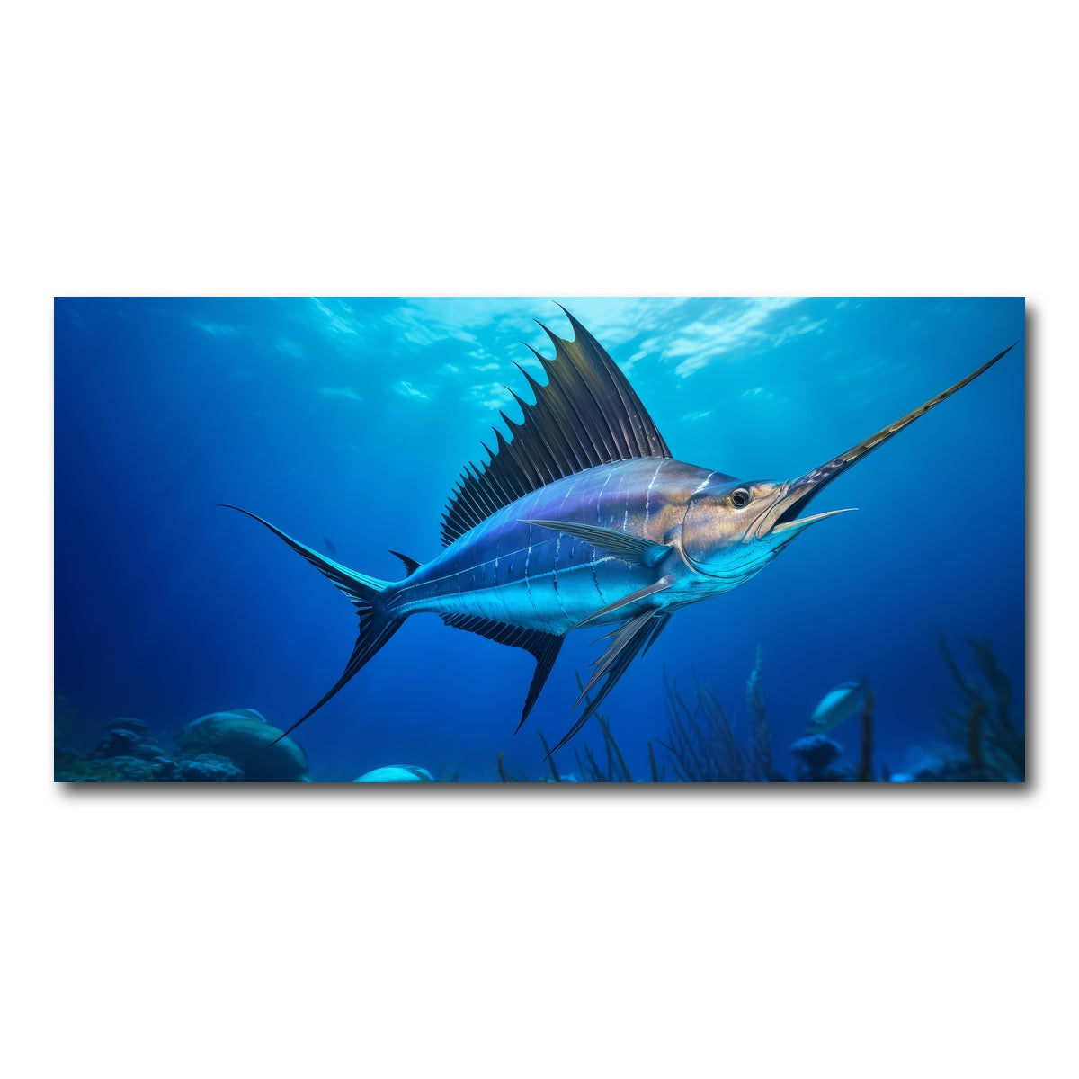 AUTO-MOCKUP WHITE | Swordfish | 1 Piece | Gallery Wrap Canvas | group=2x1