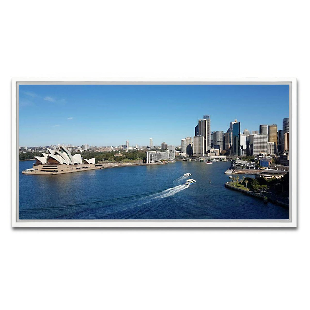 AUTO-MOCKUP WHITE | Sydney | 1 Piece | White Framed Canvas | group=2x1