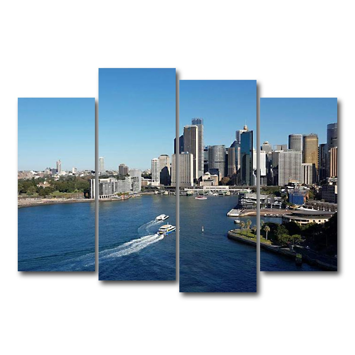 AUTO-MOCKUP WHITE | Sydney | 4 Piece | Gallery Wrap Canvas | group=4_normal