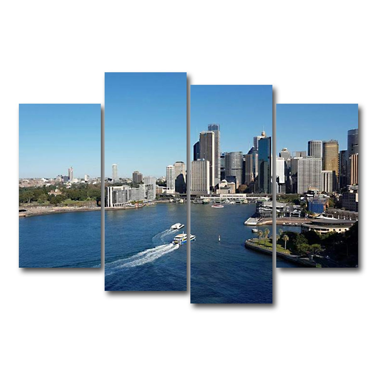 AUTO-MOCKUP WHITE | Sydney | 4 Piece | Gallery Wrap Canvas | group=4_short