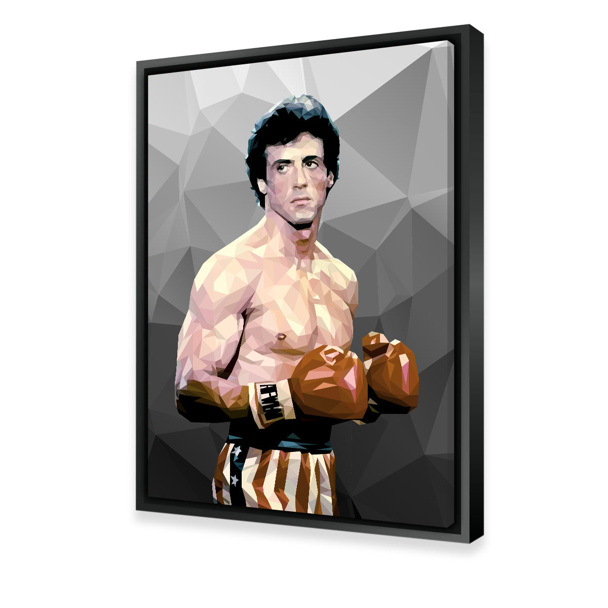 Rocky in Grey Wall Art