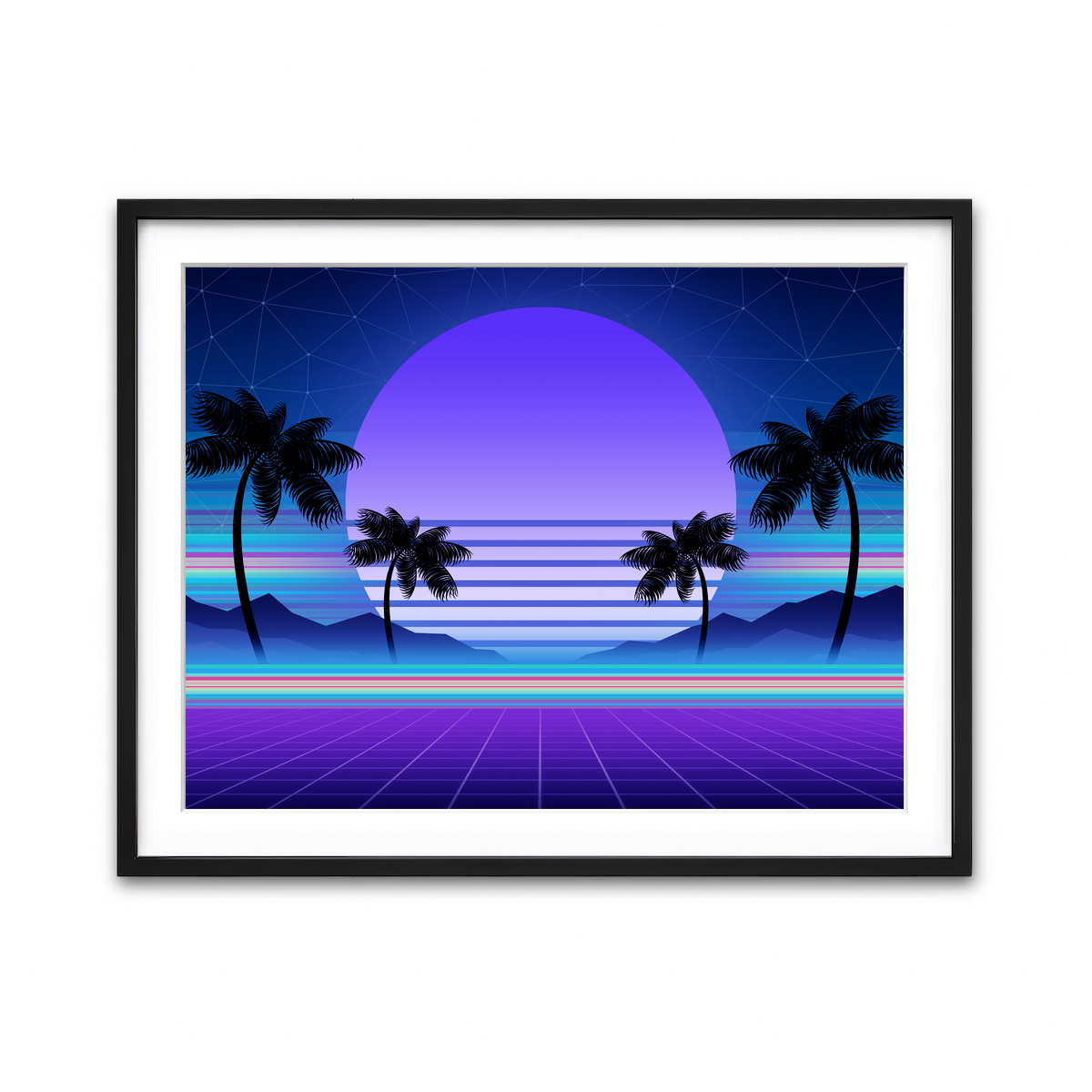 Framed Print 4x3 Black