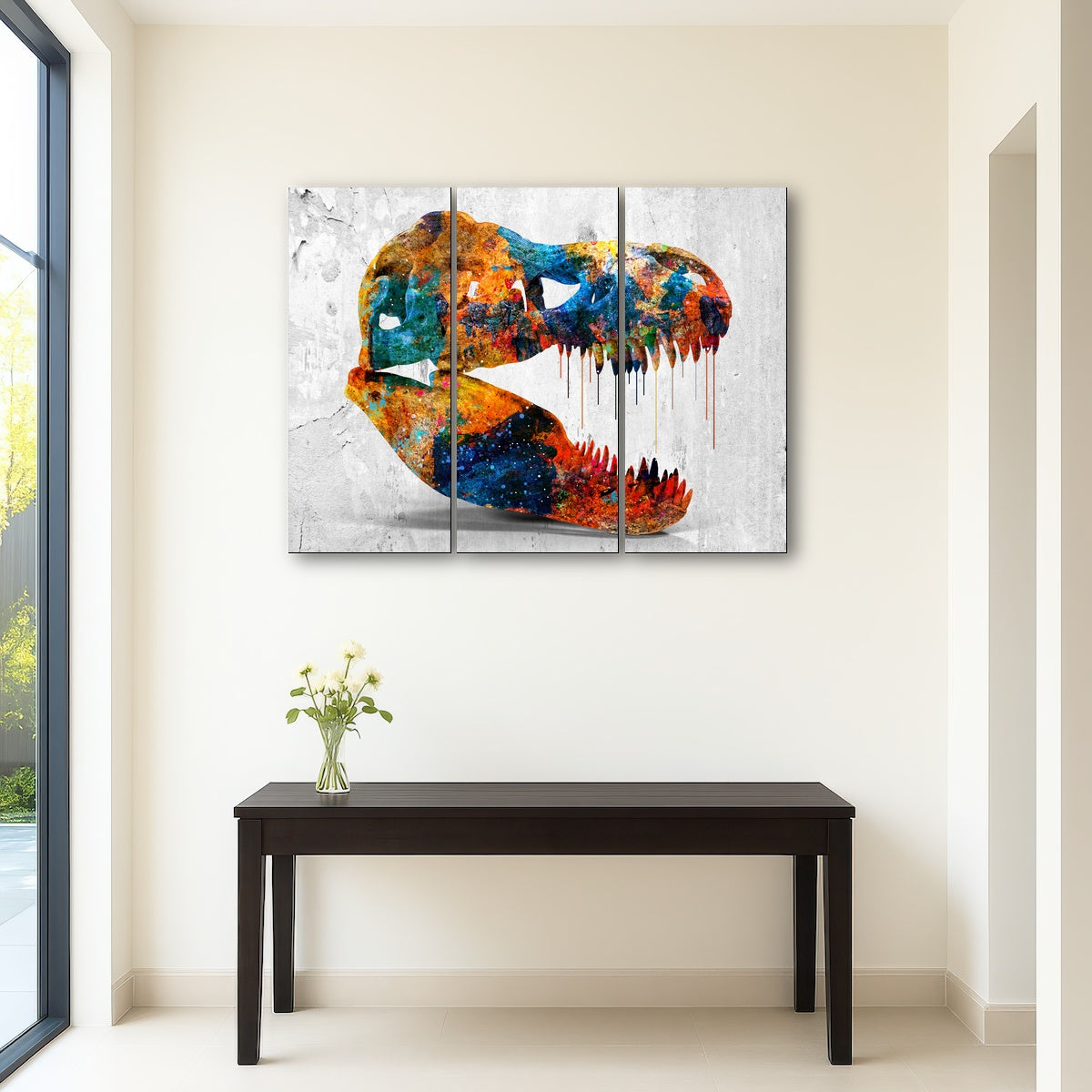 AUTO-MOCKUP ROOM | T-Rex skull