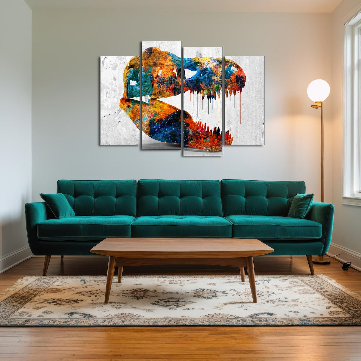 AUTO-MOCKUP ROOM | T-Rex skull