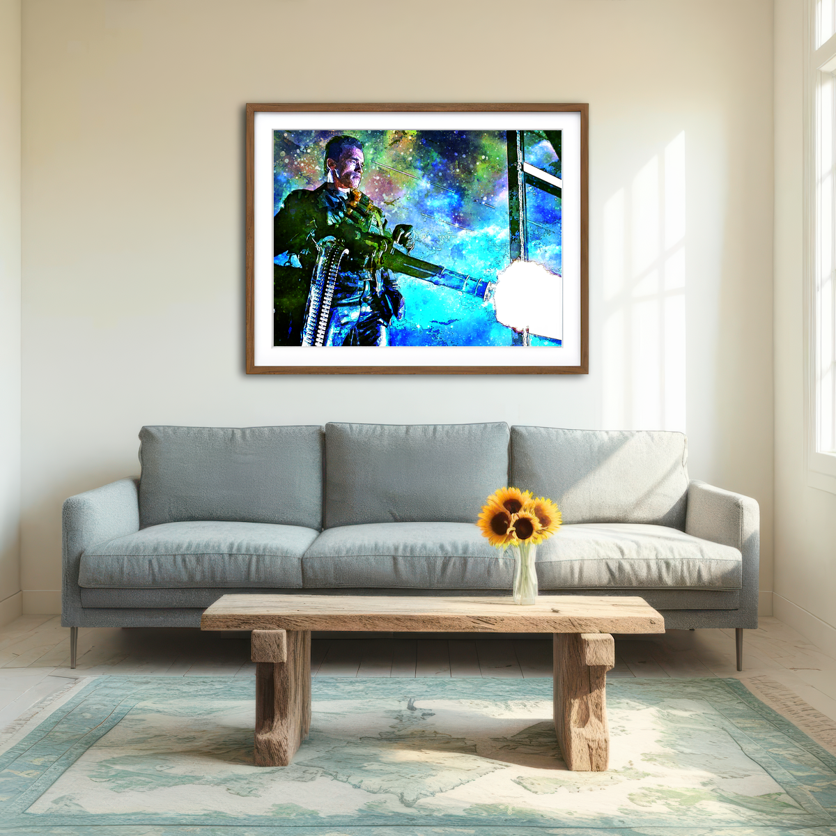 AUTO-MOCKUP ROOM | T2 Wall Art