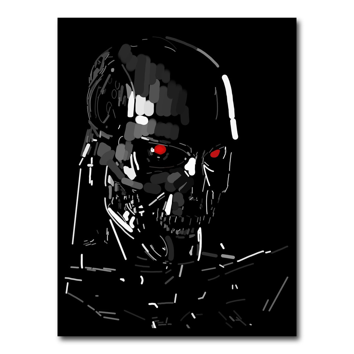 AUTO-MOCKUP WHITE | T800 | 1 Piece | Gallery Wrap Canvas | group=3x4