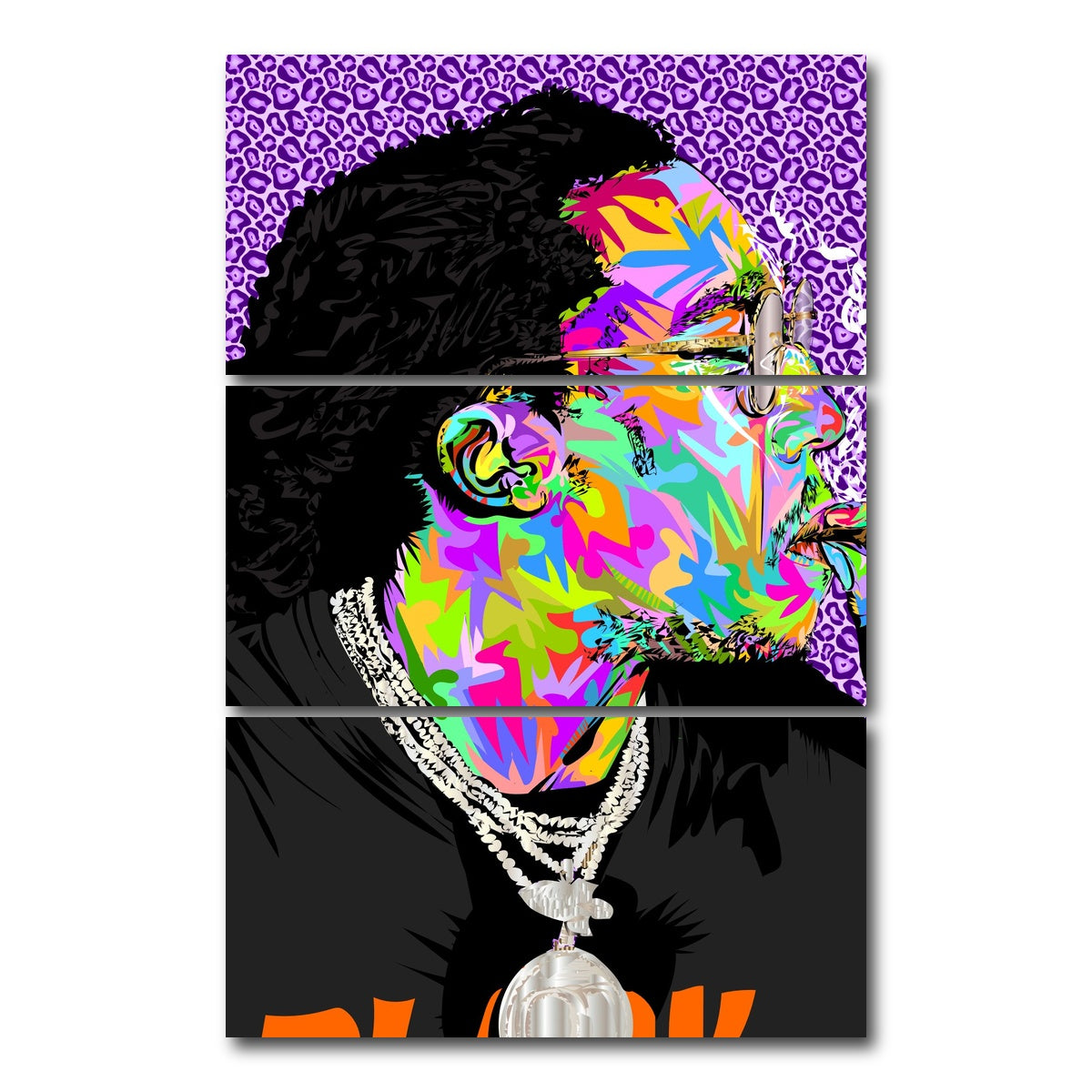 AUTO-MOCKUP WHITE | TAKE OFF | 3 Piece | Gallery Wrap Canvas | group=12x24_stacked