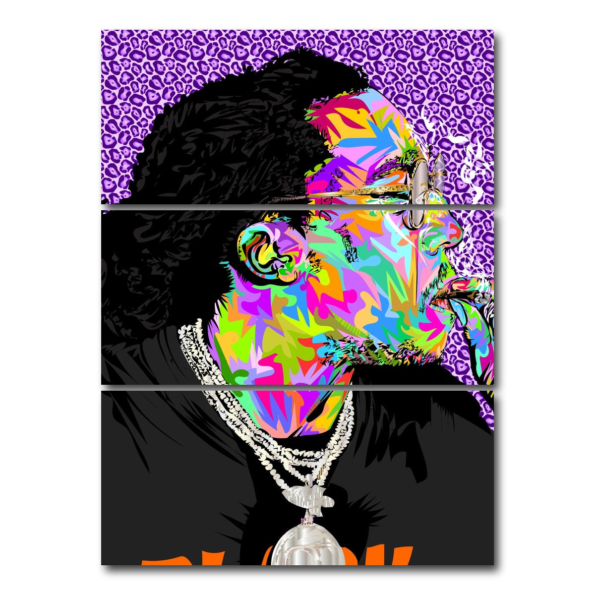 AUTO-MOCKUP WHITE | TAKE OFF | 3 Piece | Gallery Wrap Canvas | group=8x18_stacked