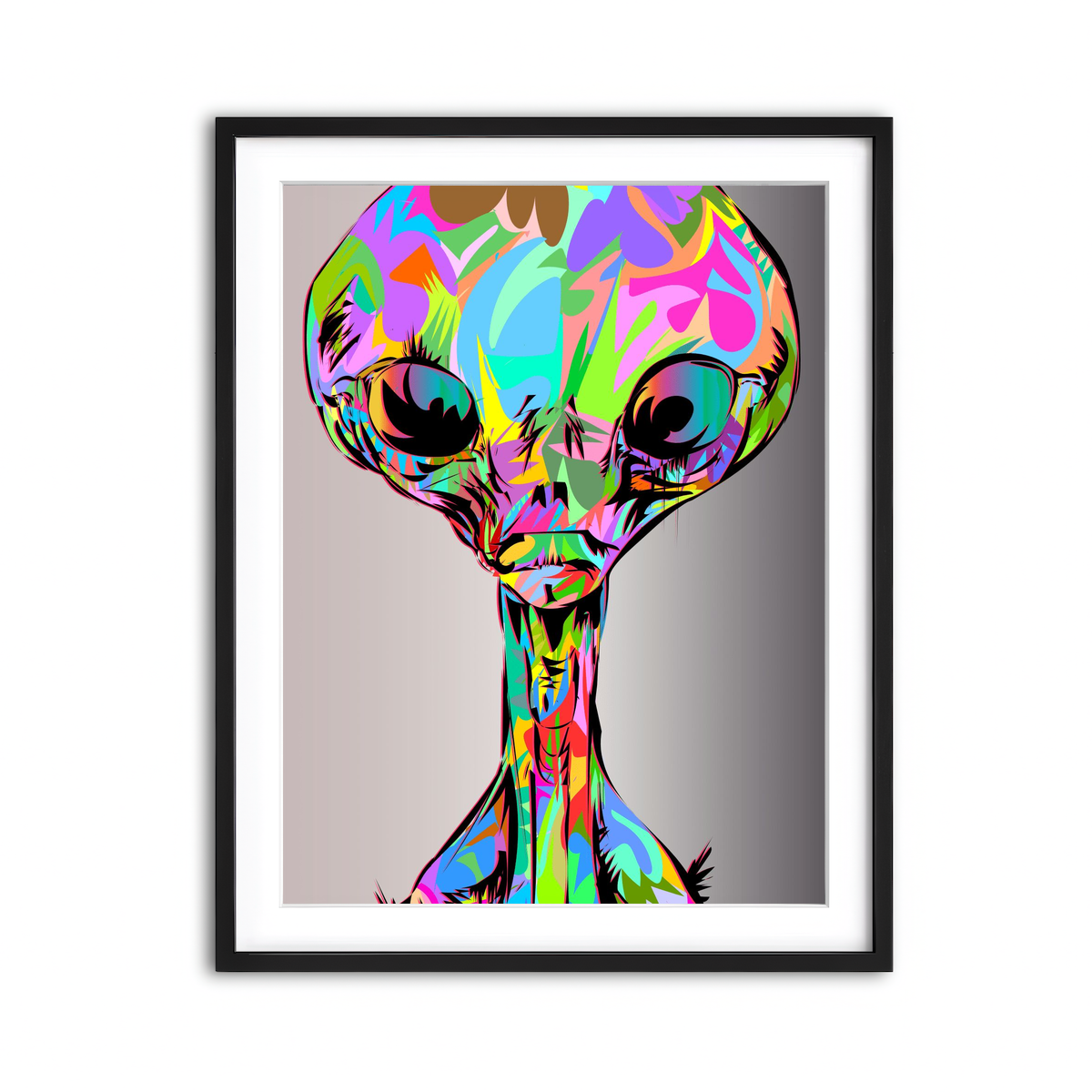 Framed Print 3x4 Black