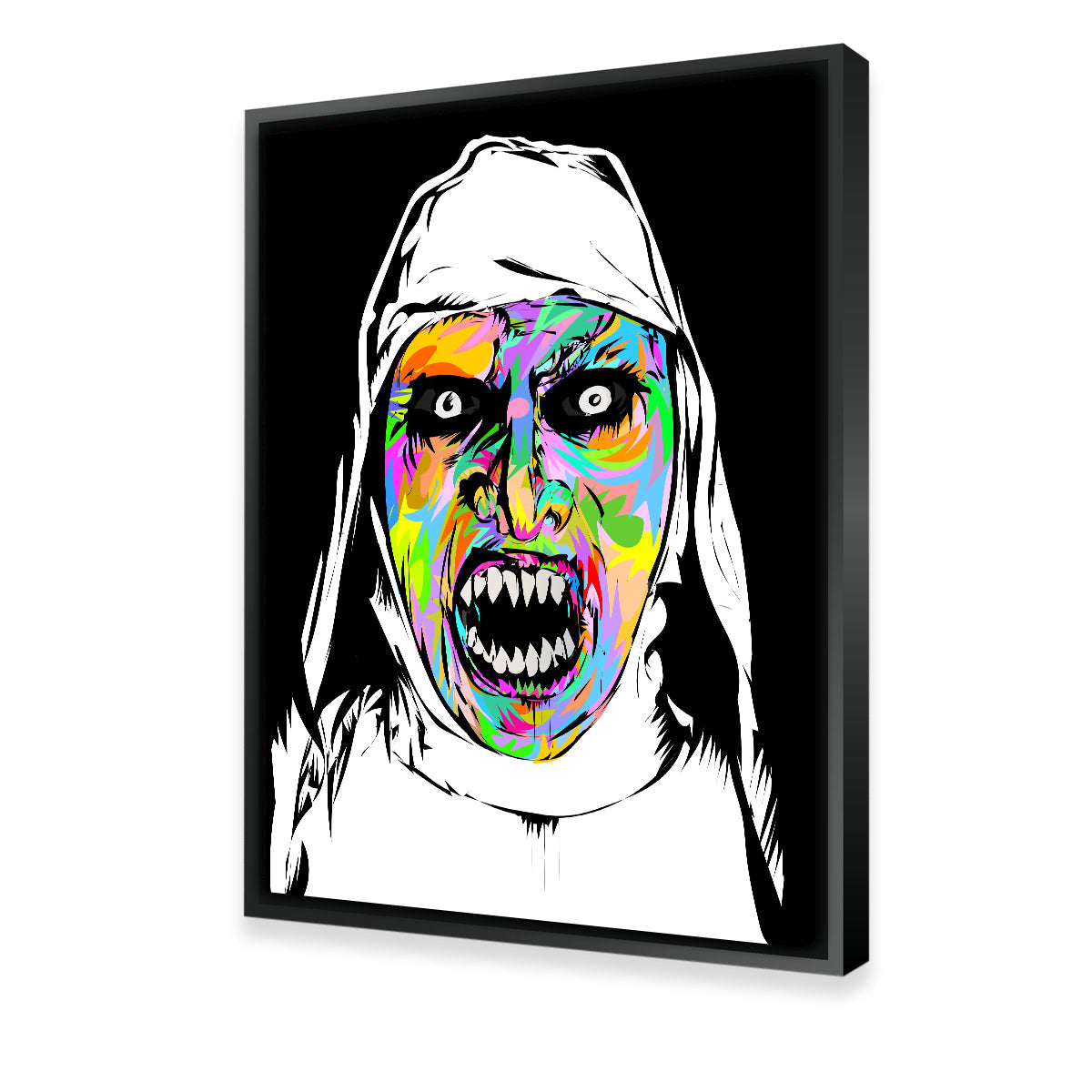 The Nun Color Wall Art