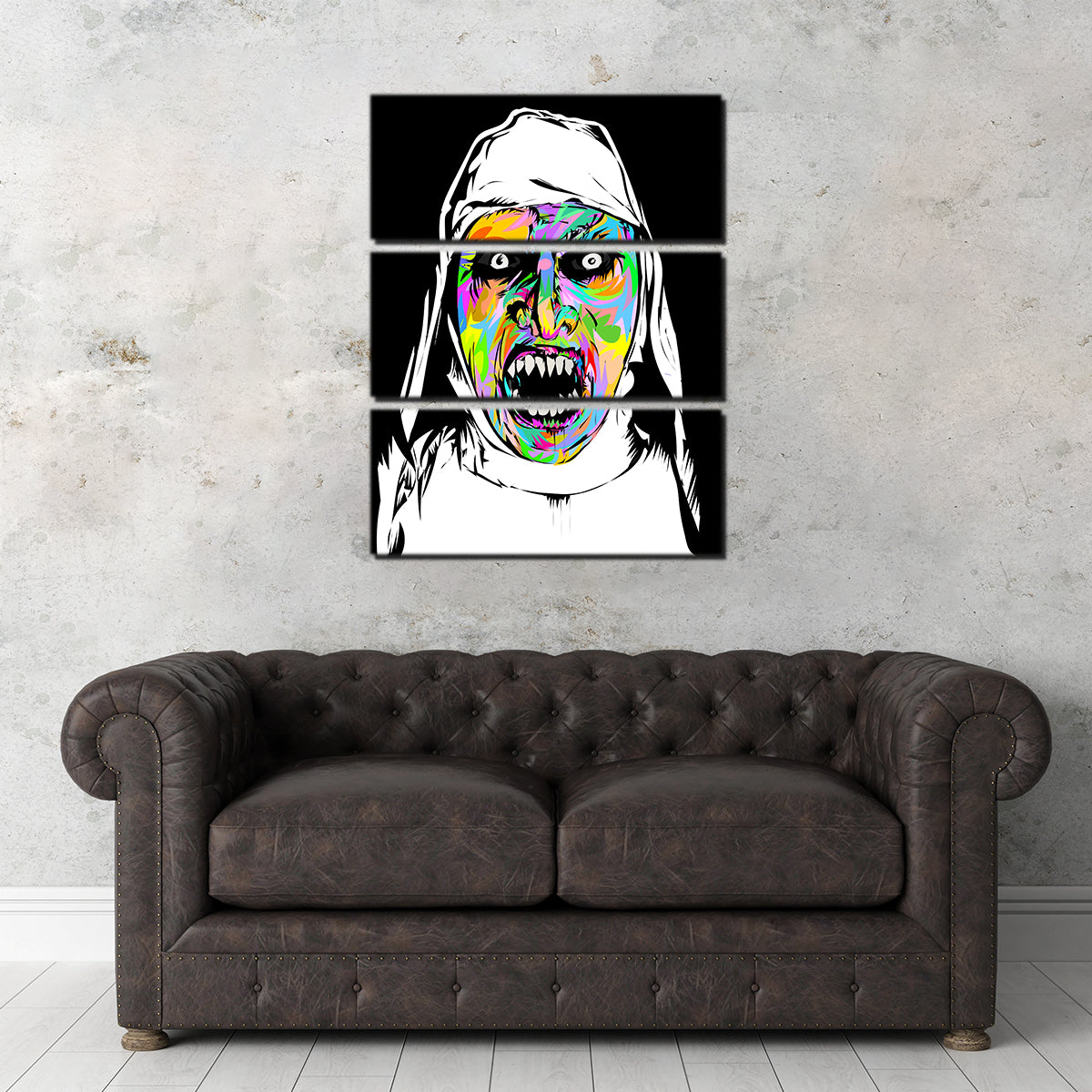 The Nun Color Wall Art