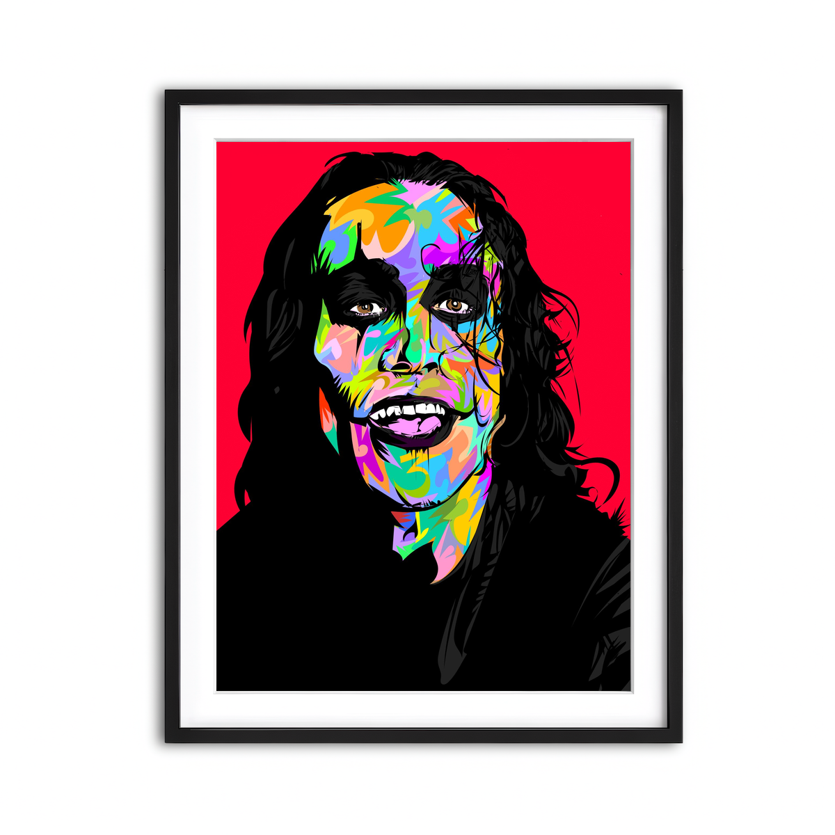 Framed Print 3x4 Black