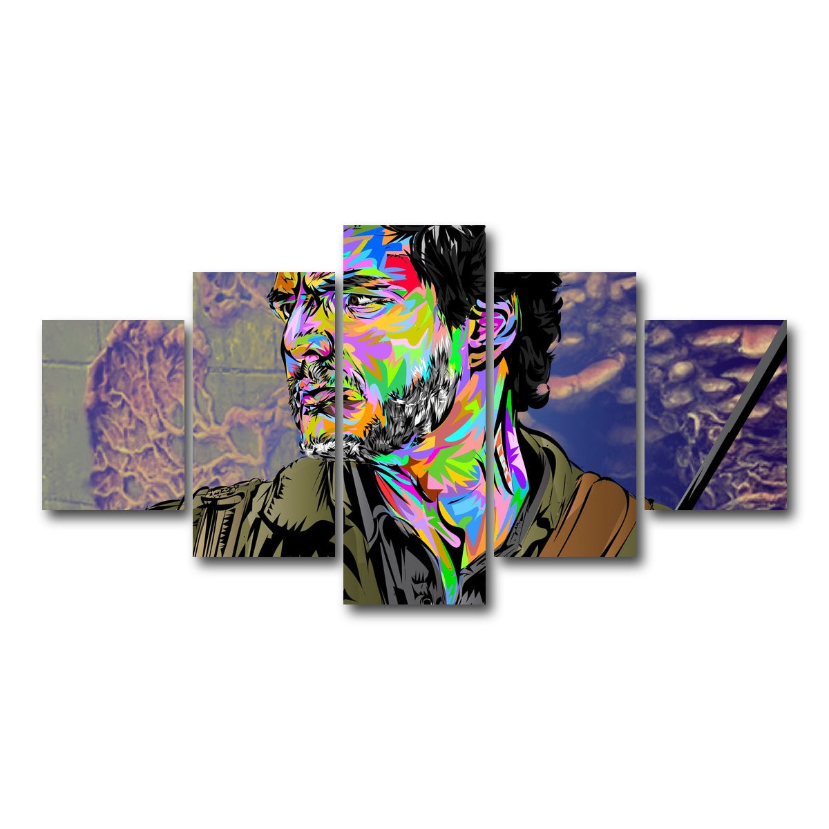 AUTO-MOCKUP WHITE | THE LAST OF US - Joel | 5 Piece | Gallery Wrap Canvas | group=5_short