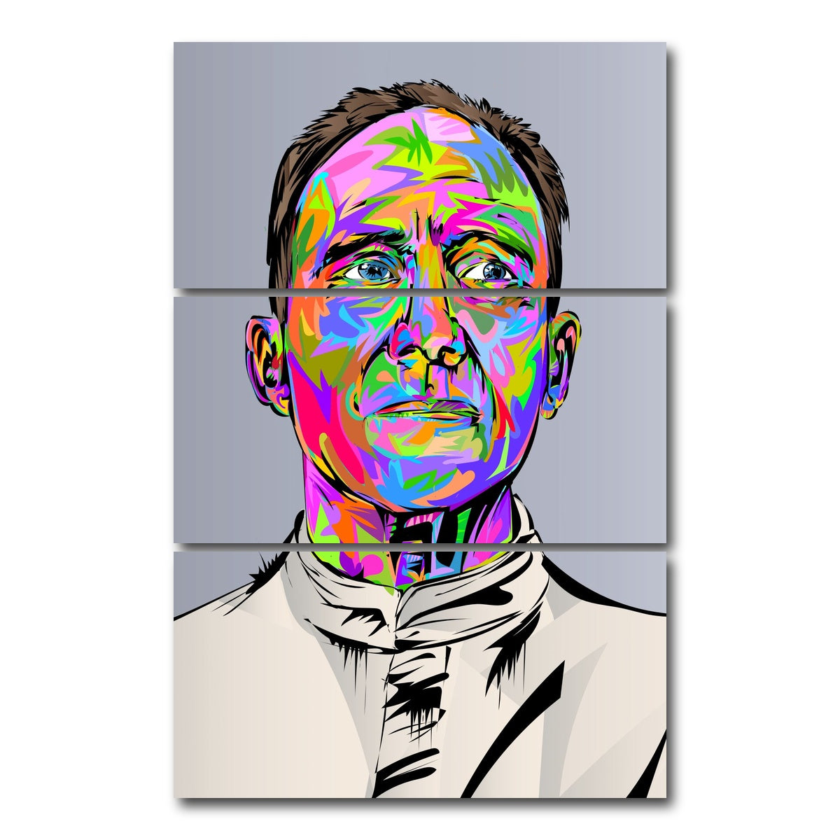 AUTO-MOCKUP WHITE | THE MENU | 3 Piece | Gallery Wrap Canvas | group=12x24_stacked