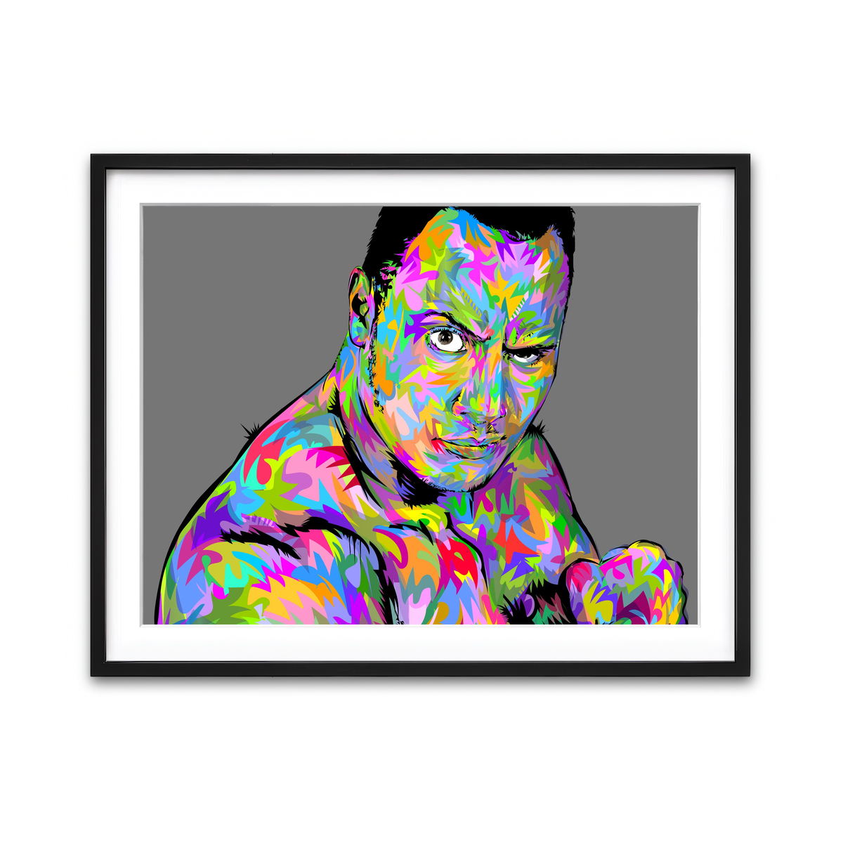 Framed Print 4x3 Black