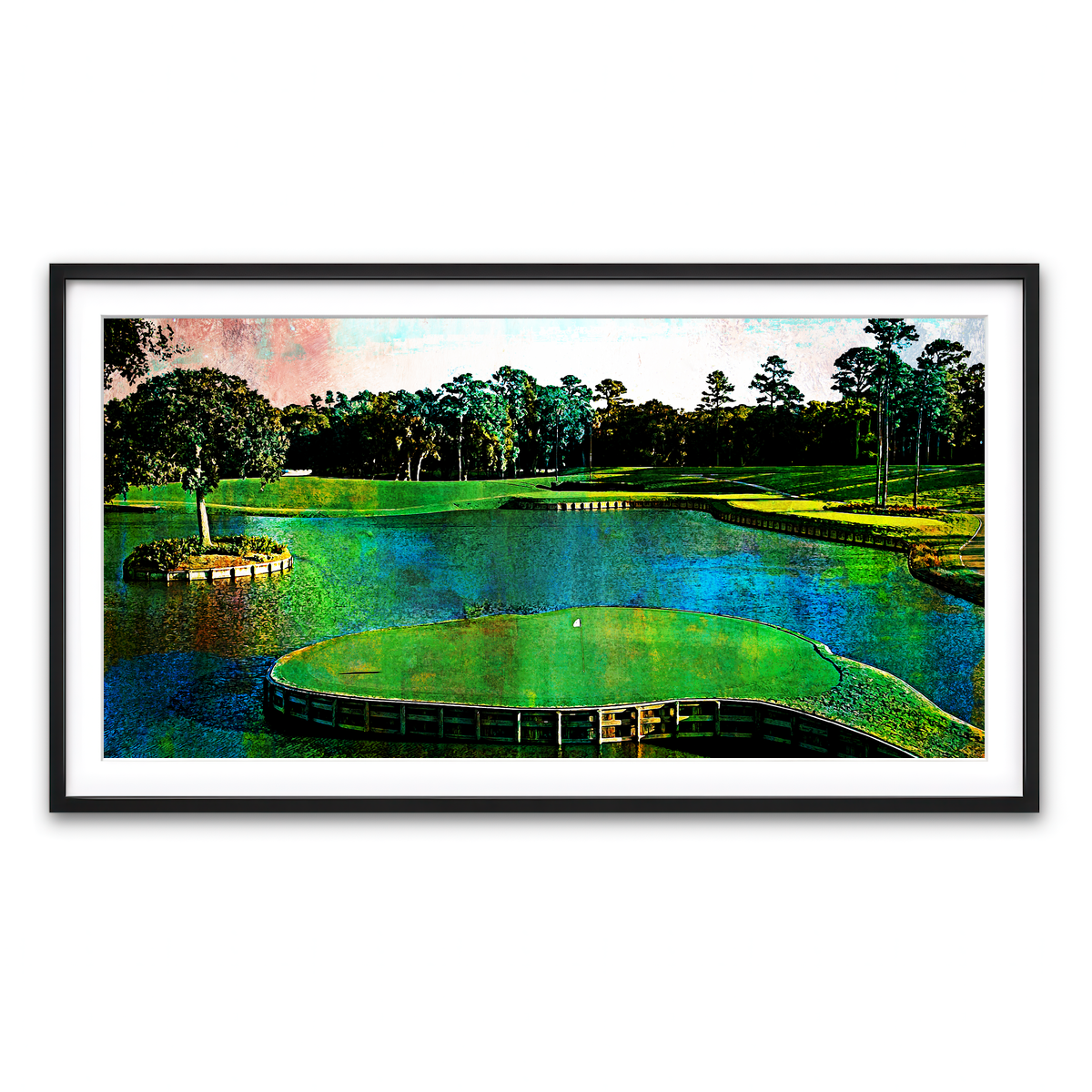 Framed Print 2x1 Black