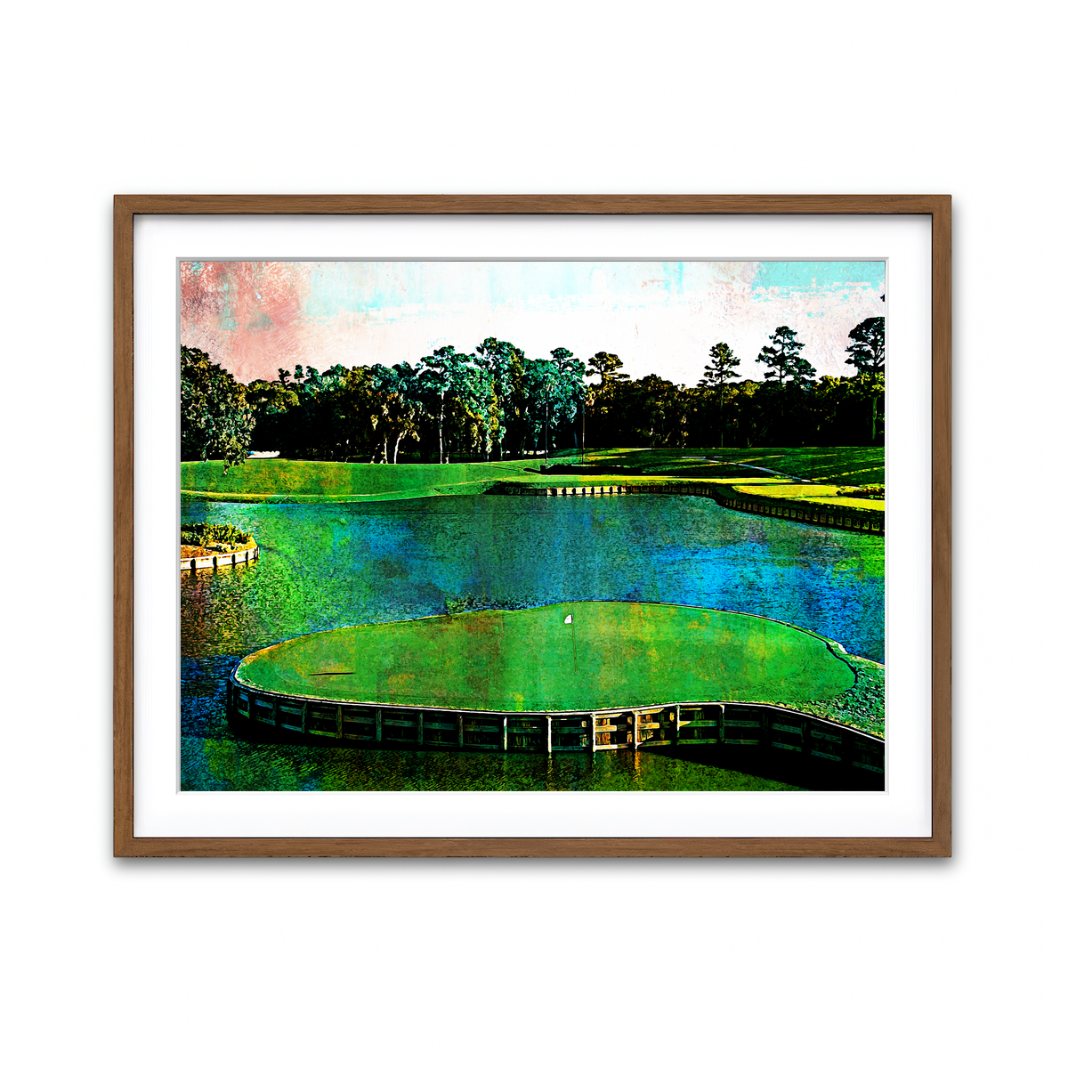 Framed Print 4x3 Walnut