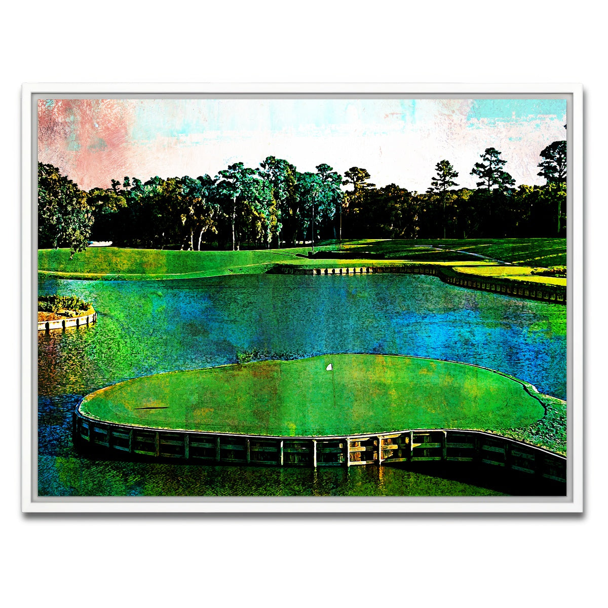 AUTO-MOCKUP WHITE | TPC Sawgrass | 1 Piece | White Framed Canvas | group=4x3