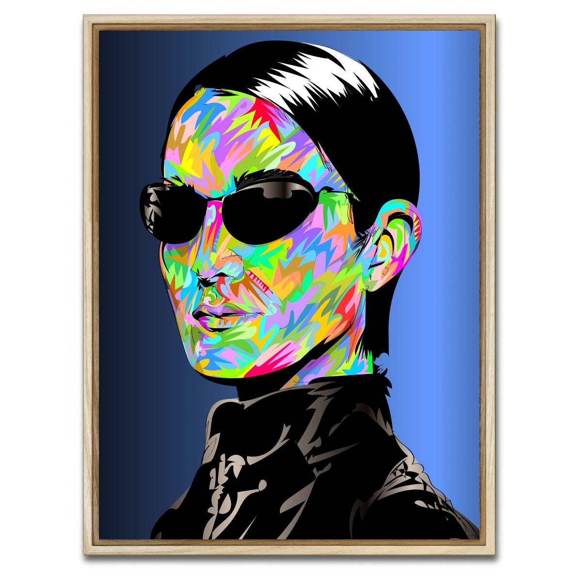 AUTO-MOCKUP WHITE | TRINITY | 1 Piece | Natural Framed Canvas | group=3x4