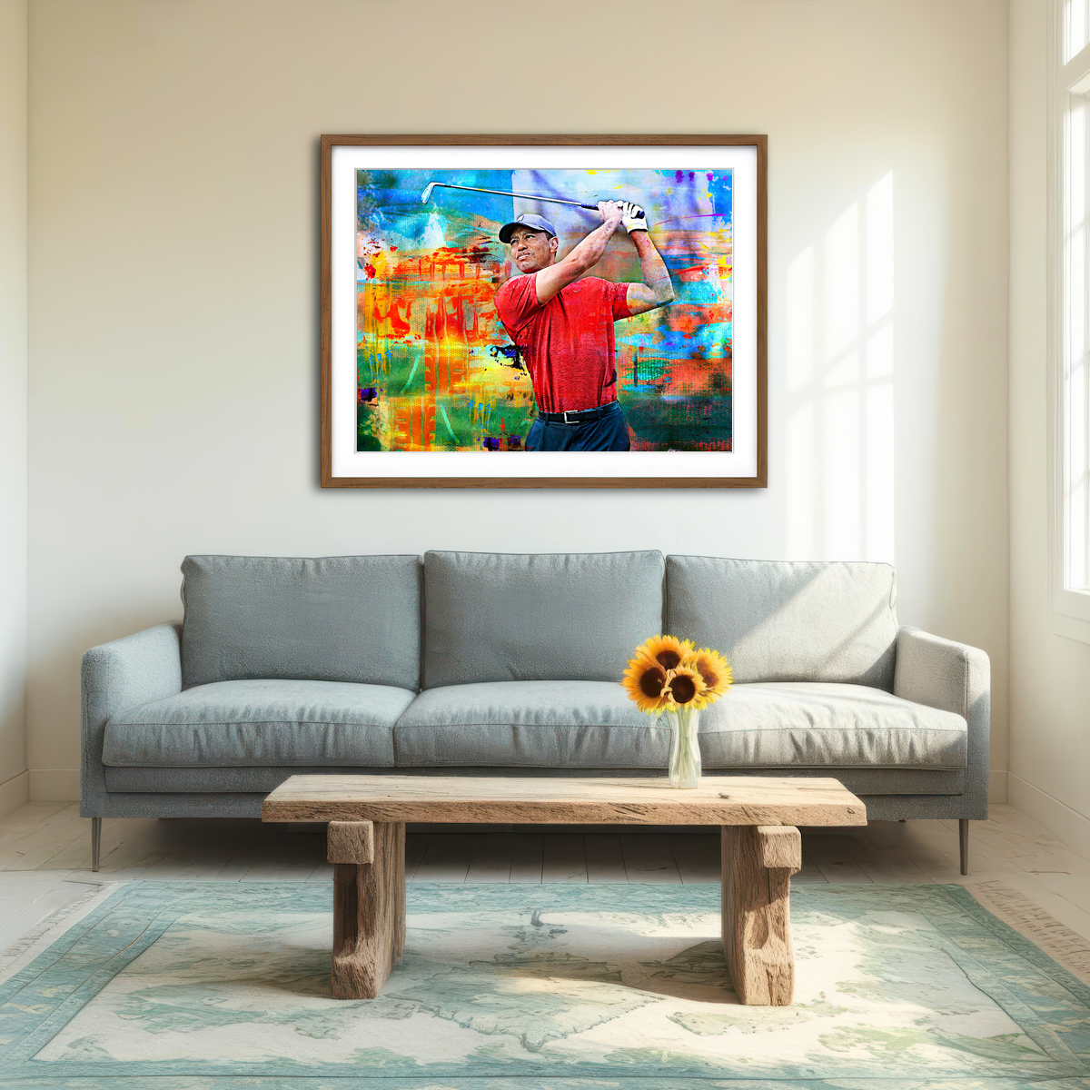 AUTO-MOCKUP ROOM | TW Canvas Wall Art