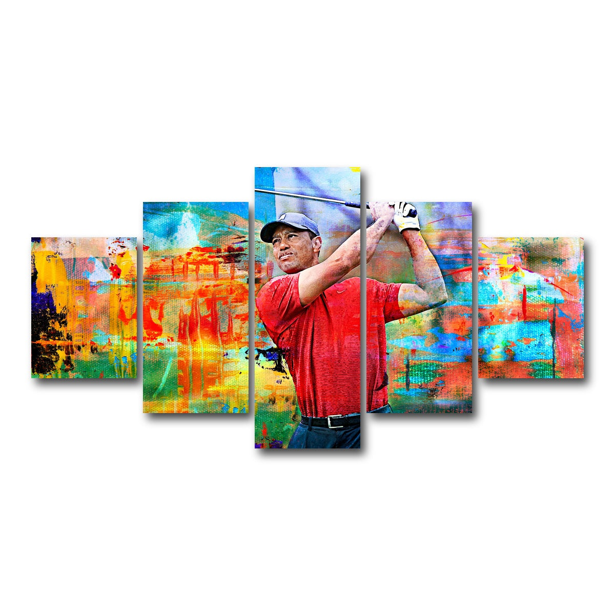 AUTO-MOCKUP WHITE | TW Canvas | 5 Piece | Gallery Wrap Canvas | group=5_short