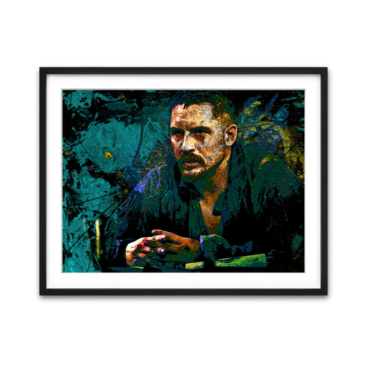 Framed Print 4x3 Black